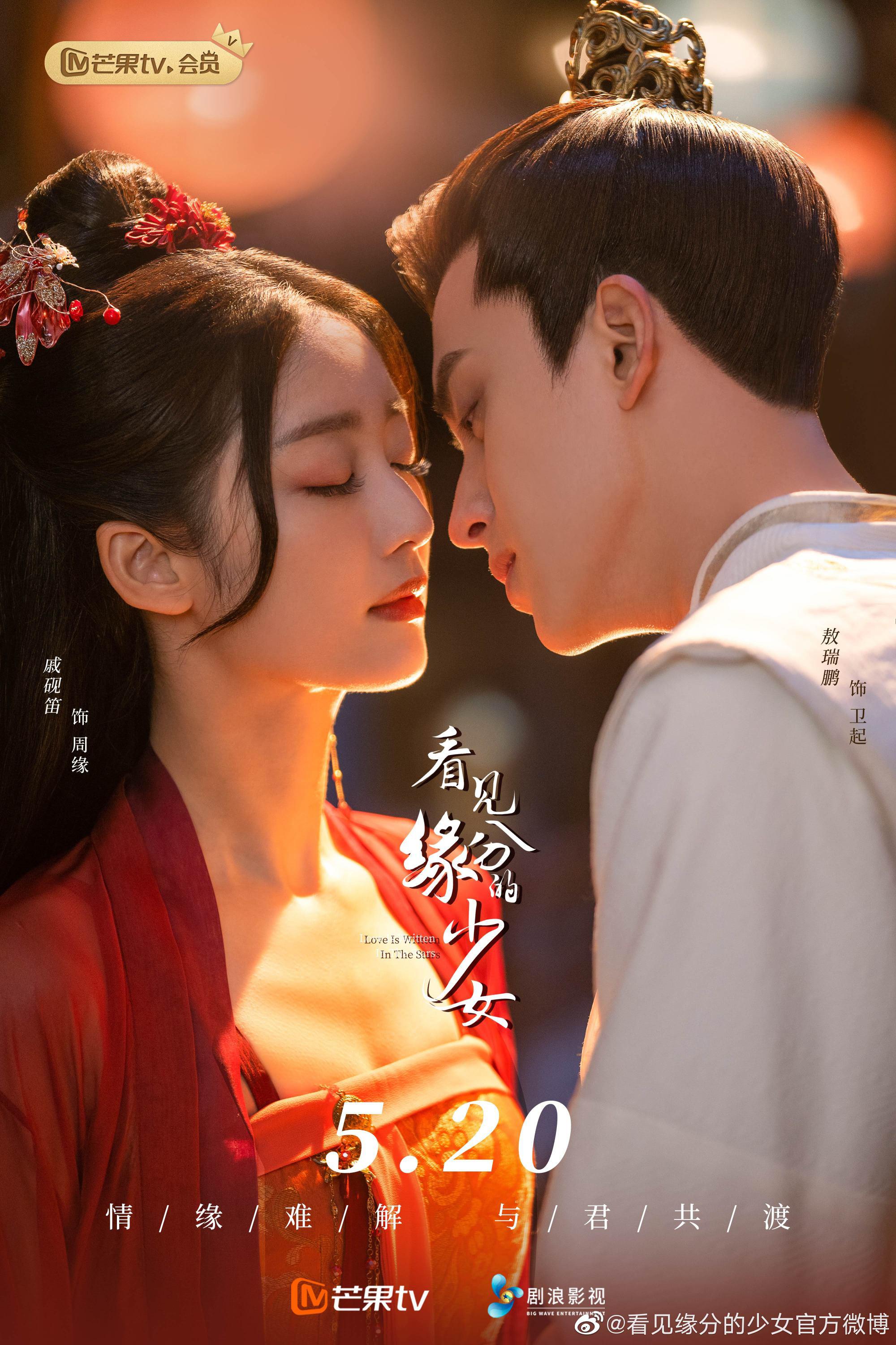 看见缘分的少女的海报-正式海报