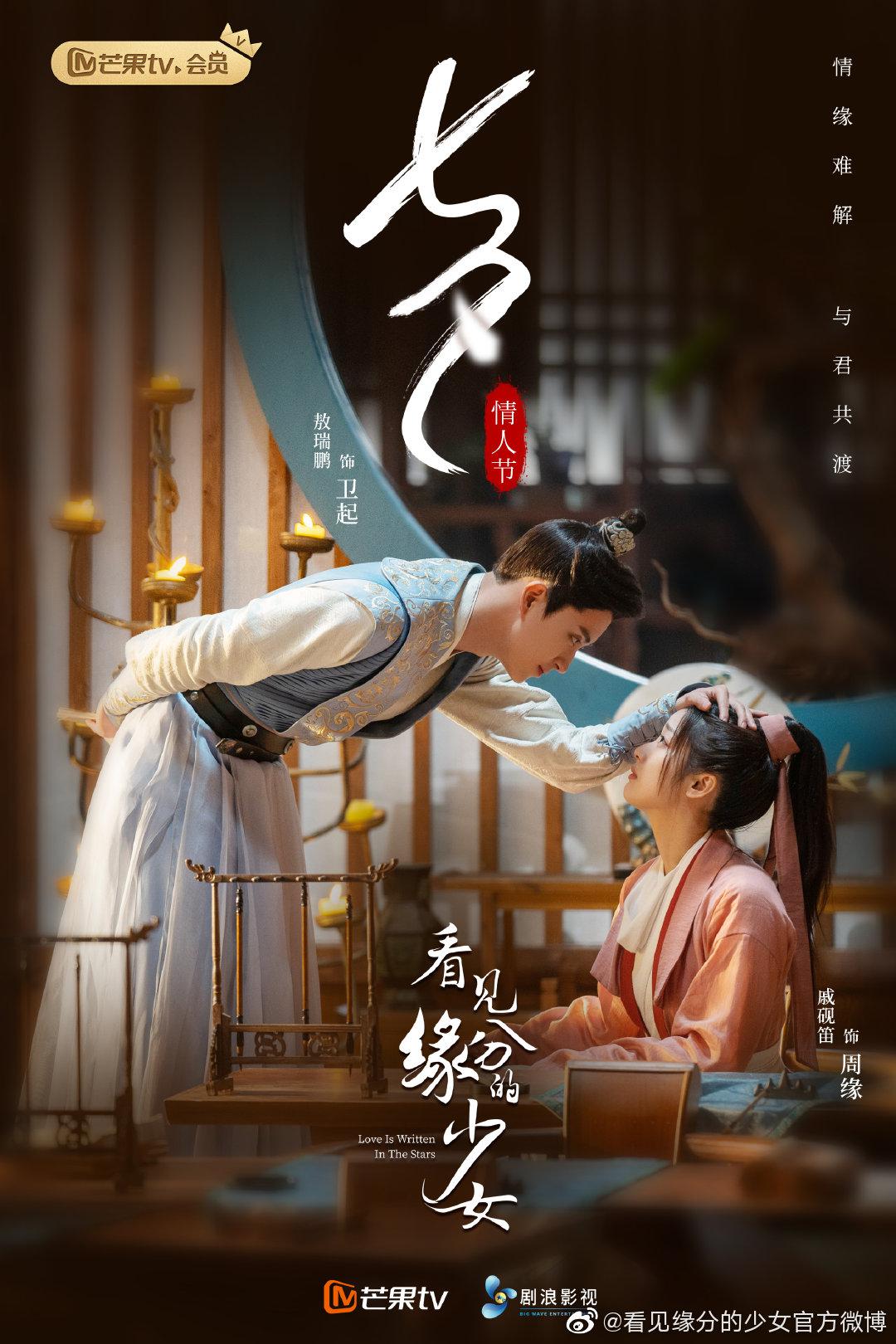 看见缘分的少女的海报-正式海报