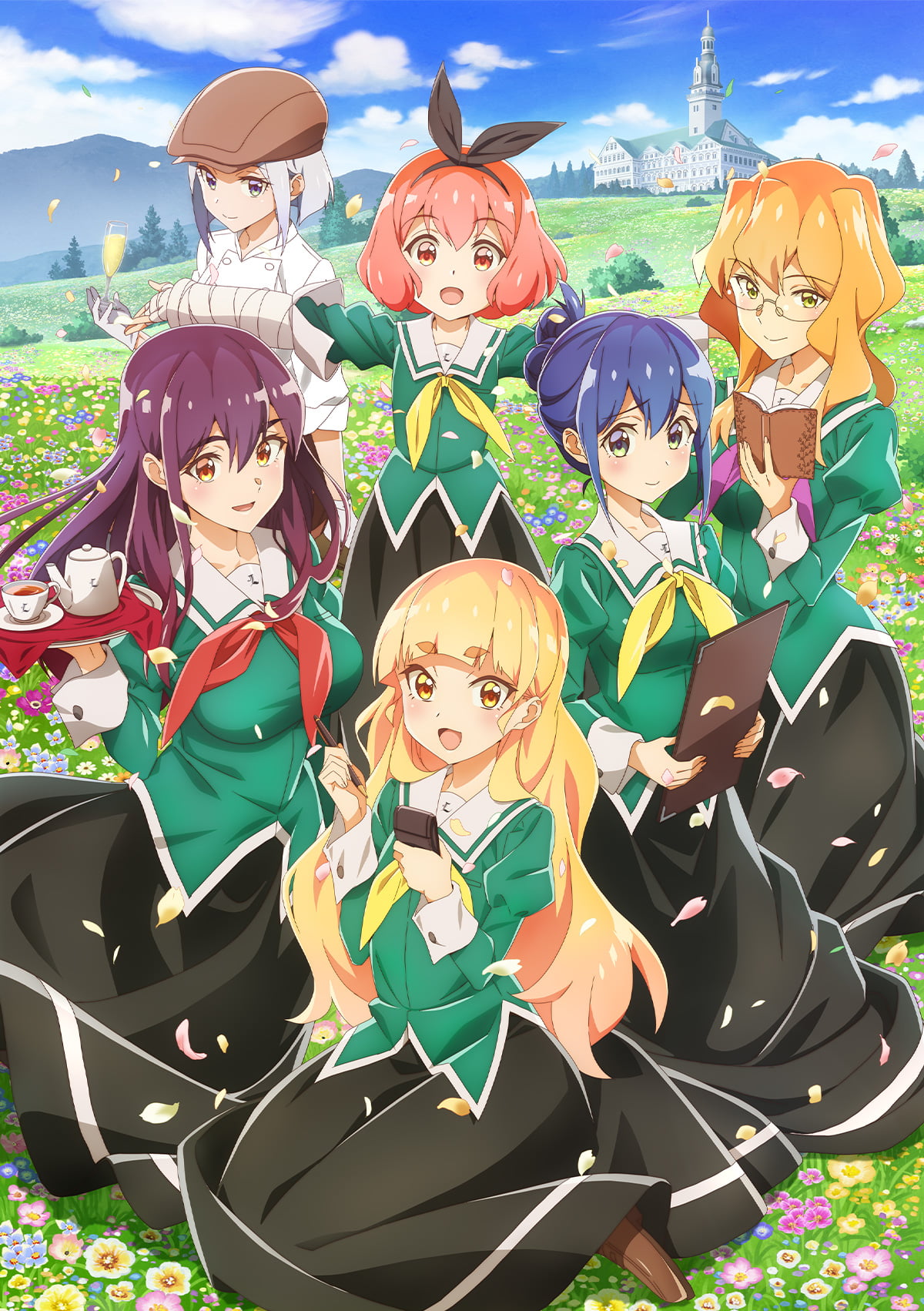 我的百合乃工作是也的海报-预告海报