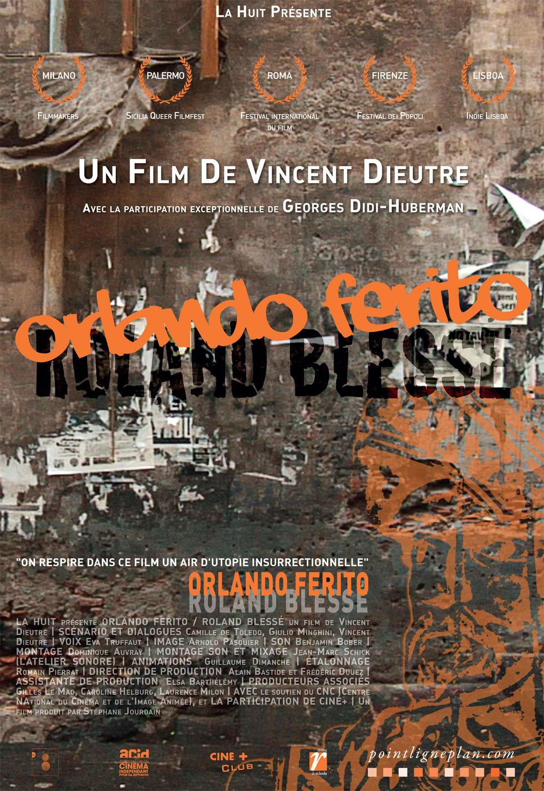 Orlando Ferito - Roland blessé的海报-正式海报 法国