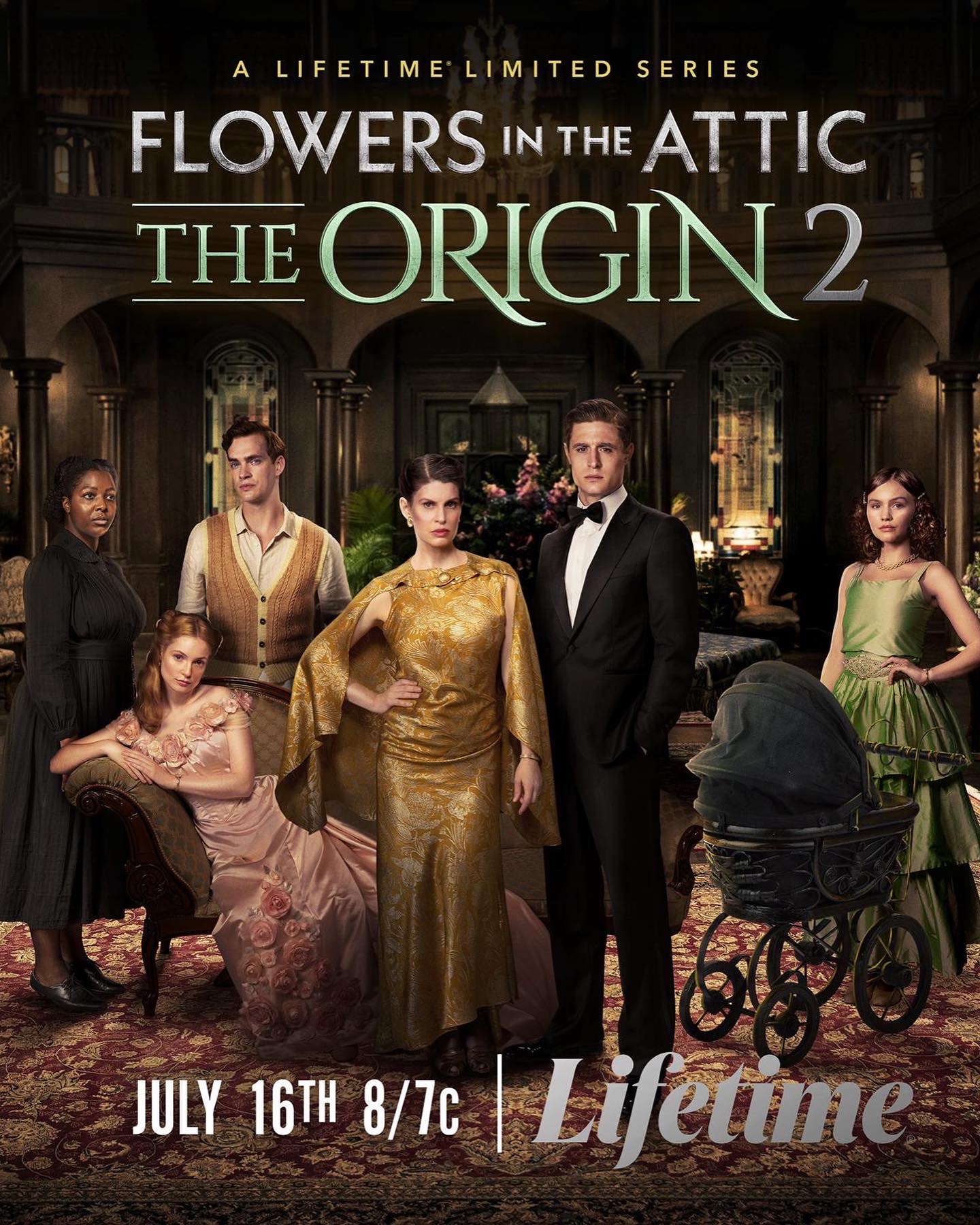 阁楼里的花：恶之渊源的海报-预告海报