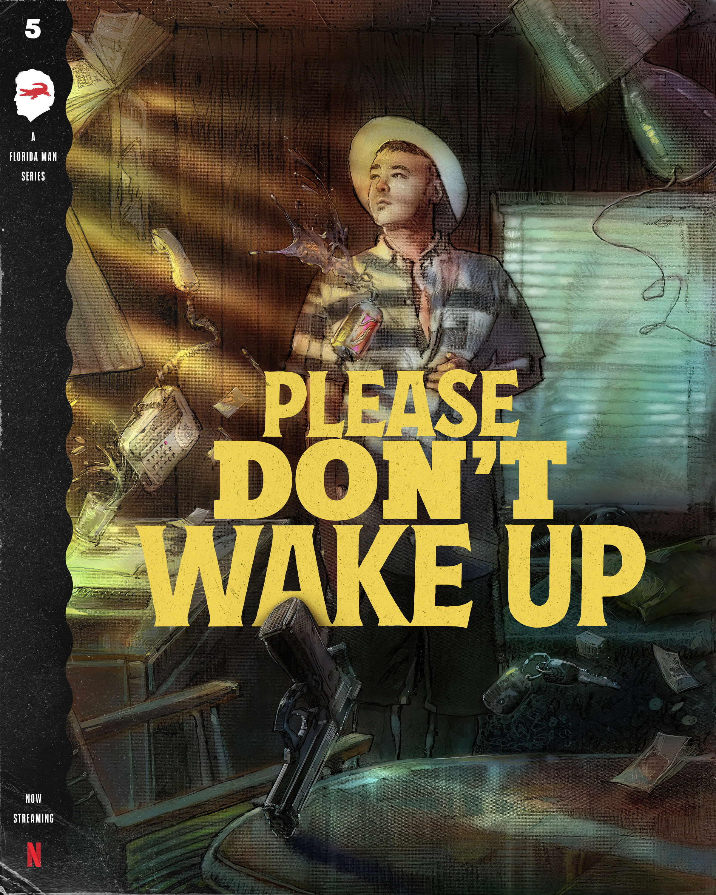 佛罗里达男子的海报-正式海报