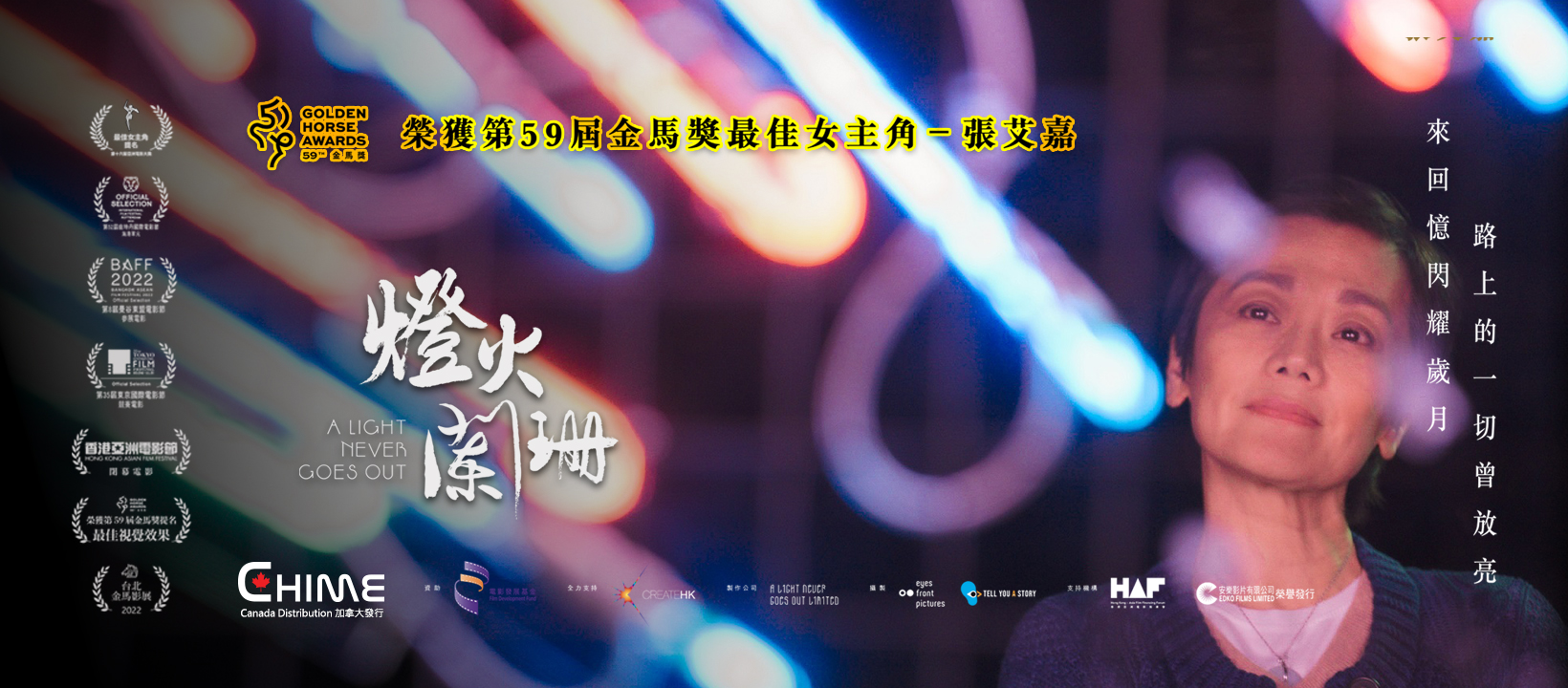 灯火阑珊的海报-正式海报