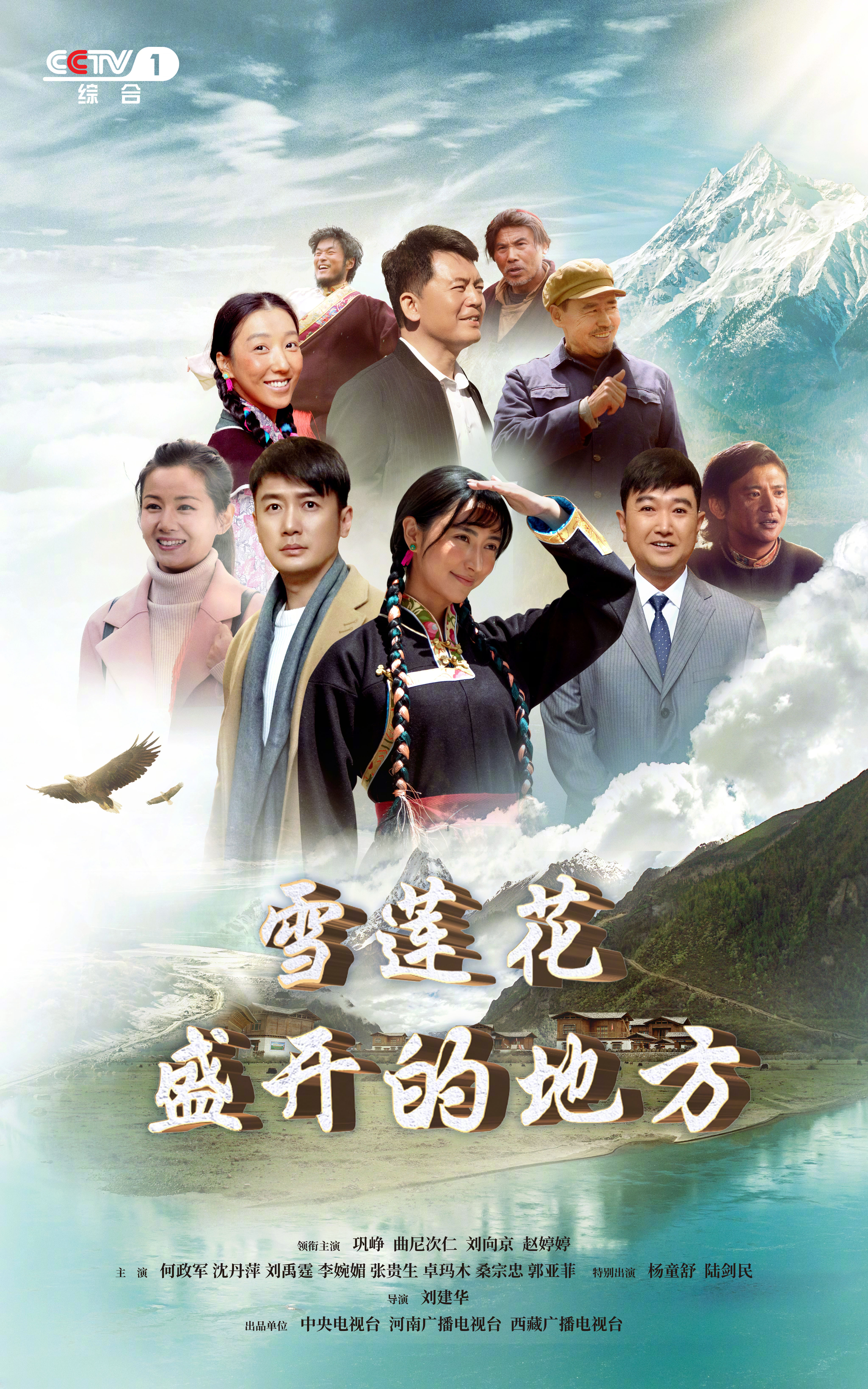 雪莲花盛开的地方的海报-正式海报 中国大陆