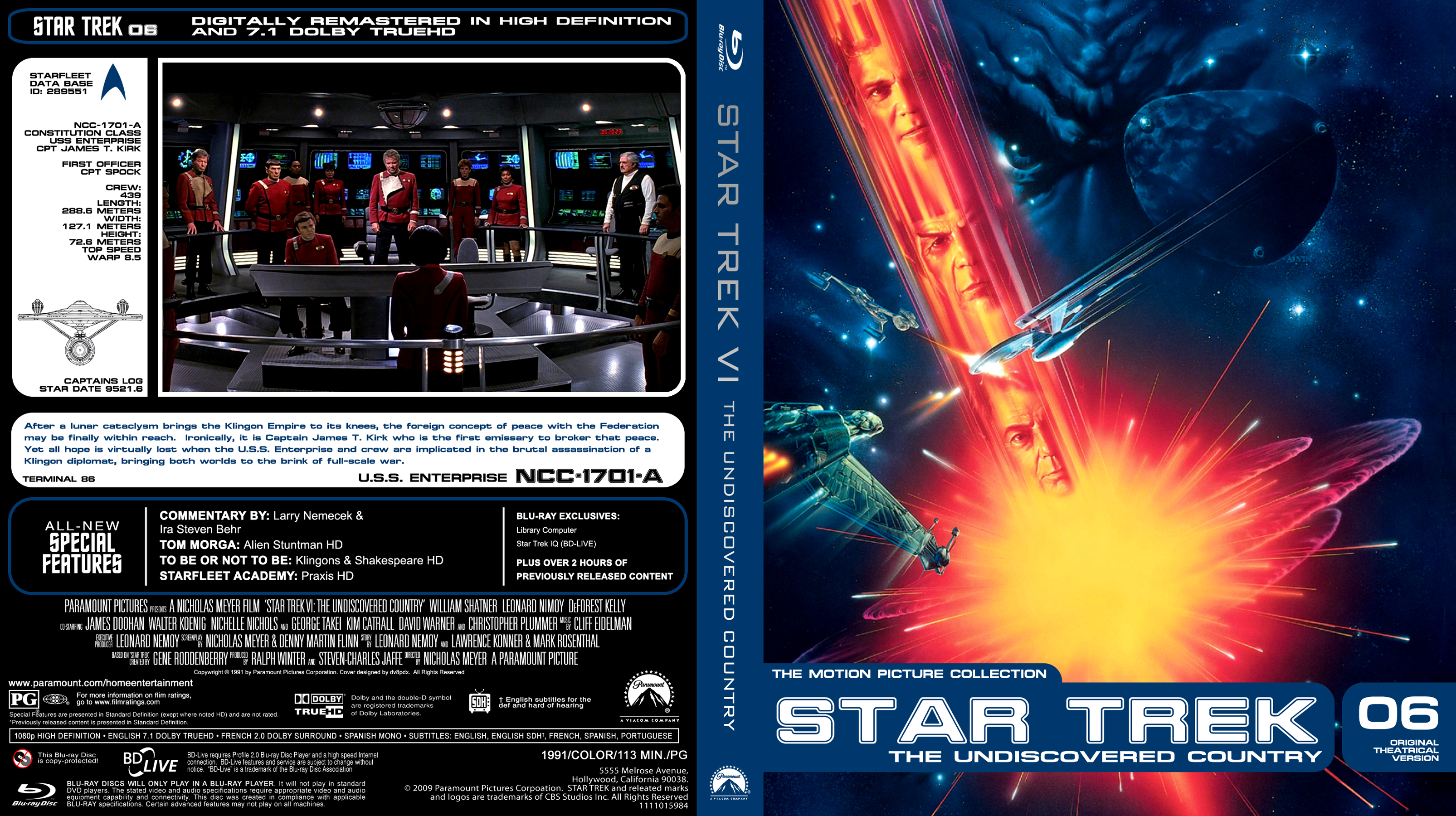 星际旅行6：未来之城的海报-其他海报