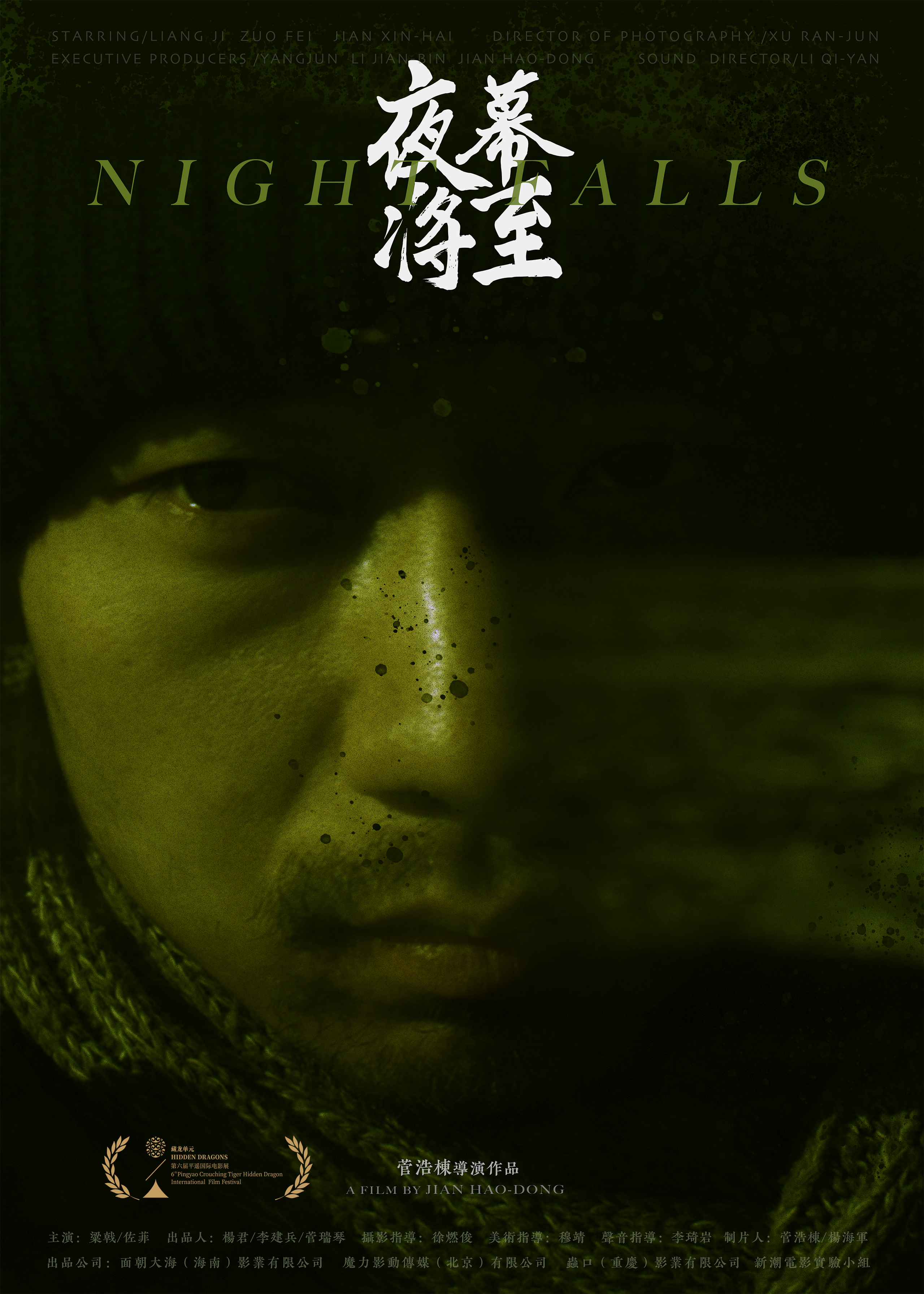 夜幕将至的海报-正式海报