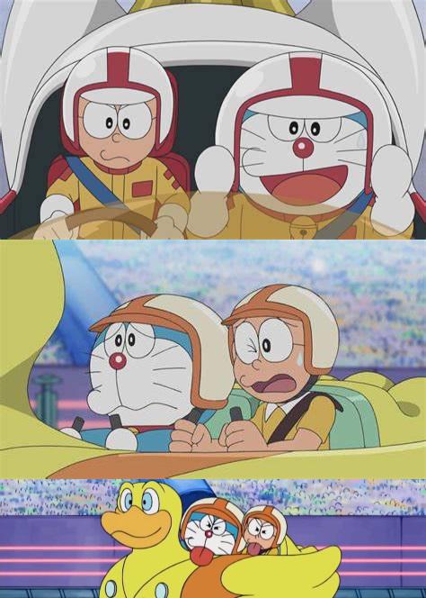 哆啦A梦生日SP：走吧，哆啦A梦！银河赛车大奖赛的海报-正式海报