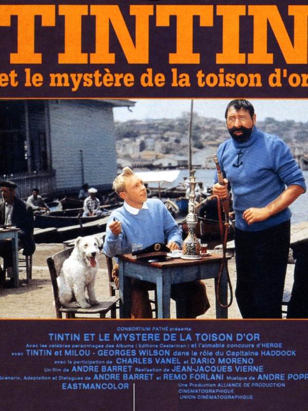 丁丁历险记：金毛号宝藏之迷的海报-正式海报