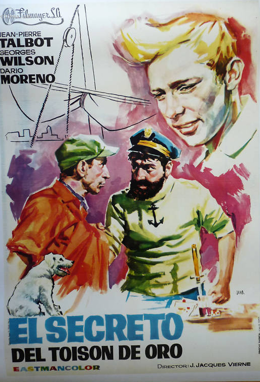 丁丁历险记：金毛号宝藏之迷的海报-正式海报