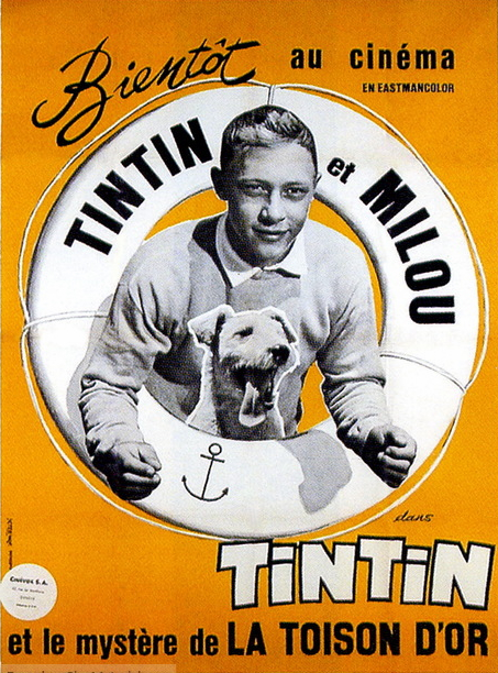 丁丁历险记：金毛号宝藏之迷的海报-角色海报