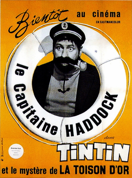 丁丁历险记：金毛号宝藏之迷的海报-角色海报