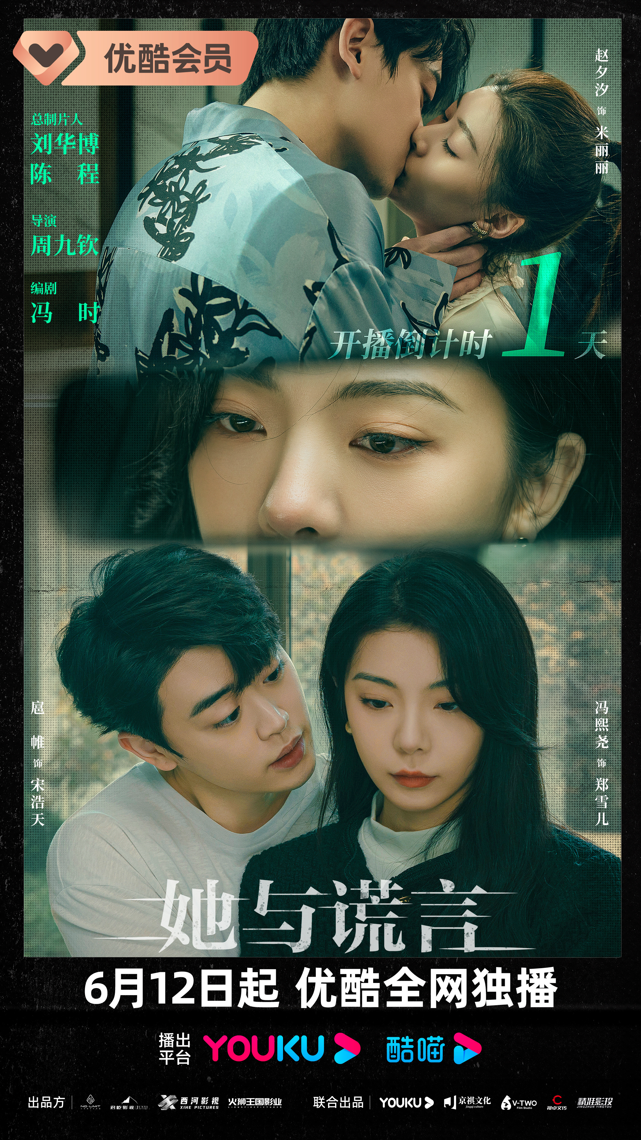 她与谎言的海报-预告海报