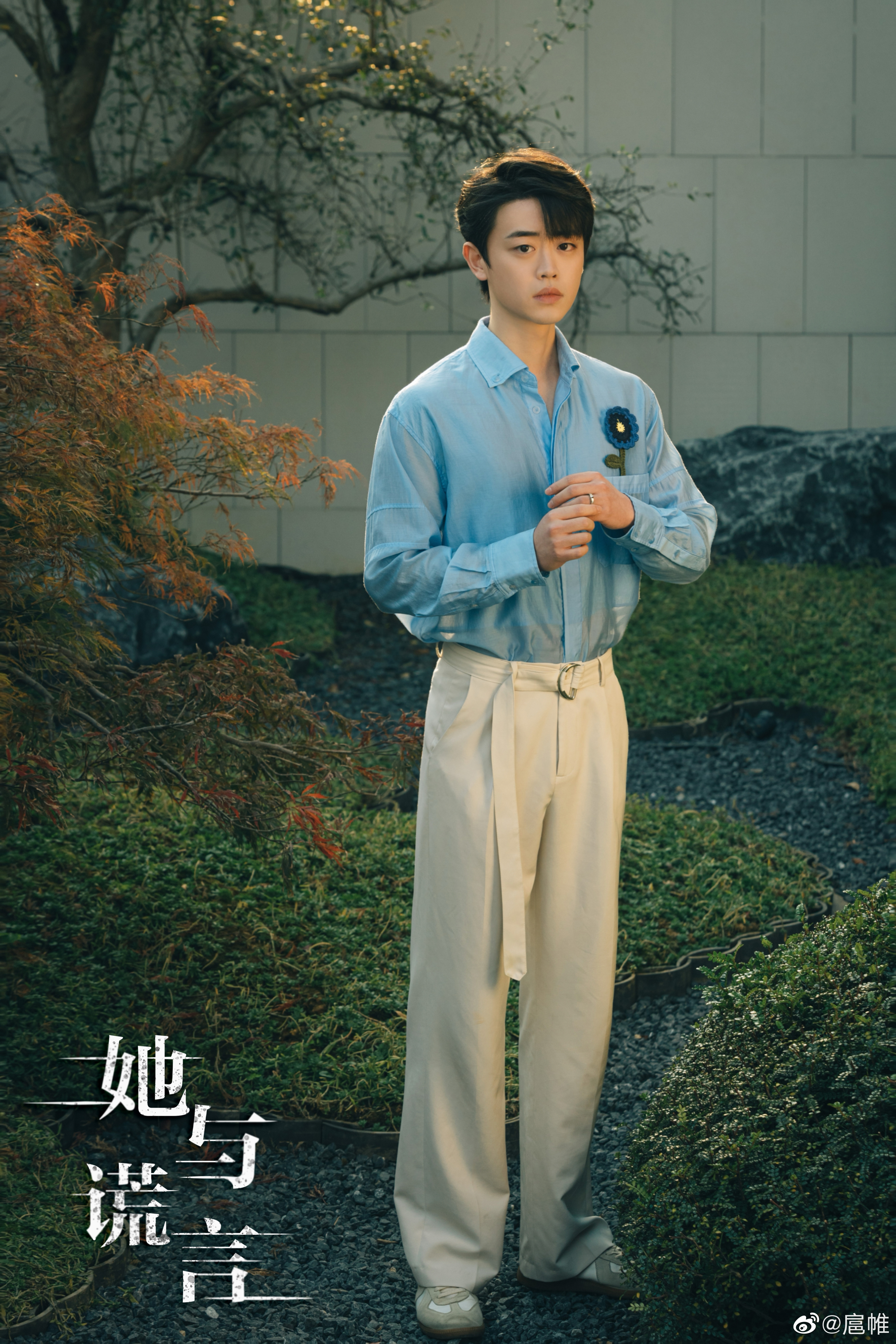 她与谎言的海报-角色海报