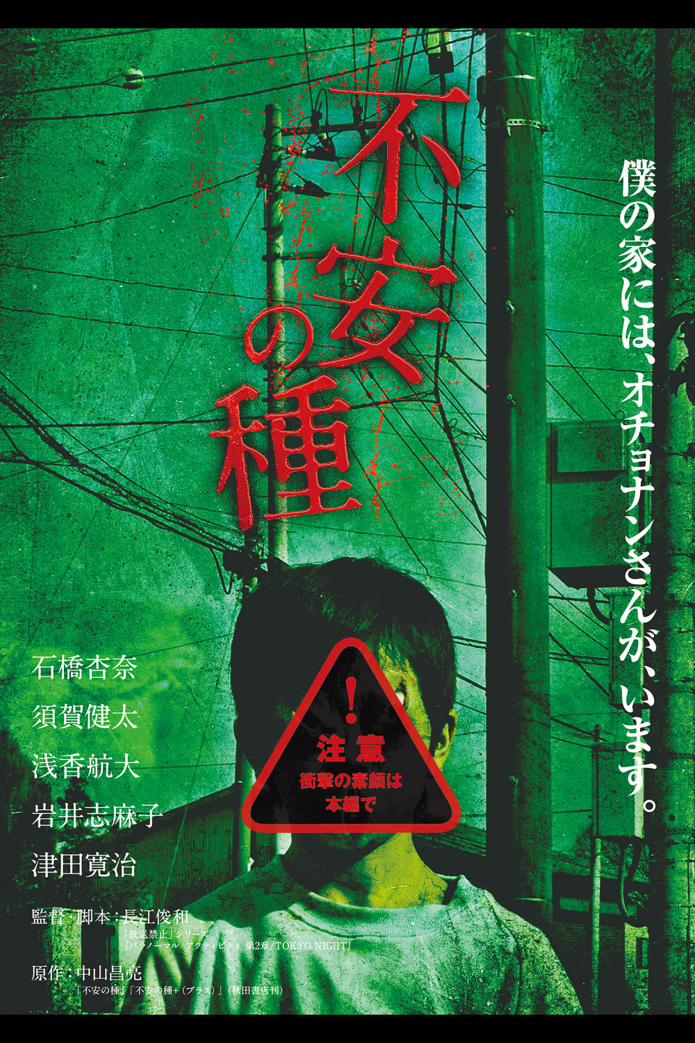 不安的种子的海报-正式海报 日本