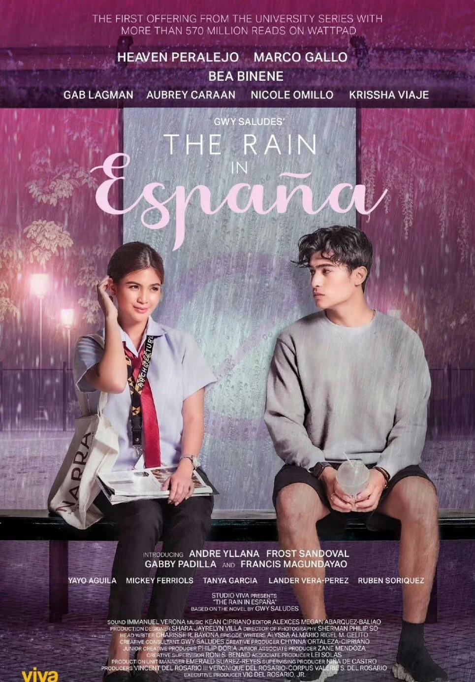 一场西班牙的雨的海报-正式海报