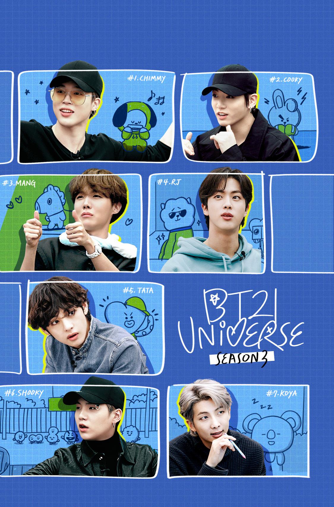 BT21 UNIVERSE的海报-正式海报