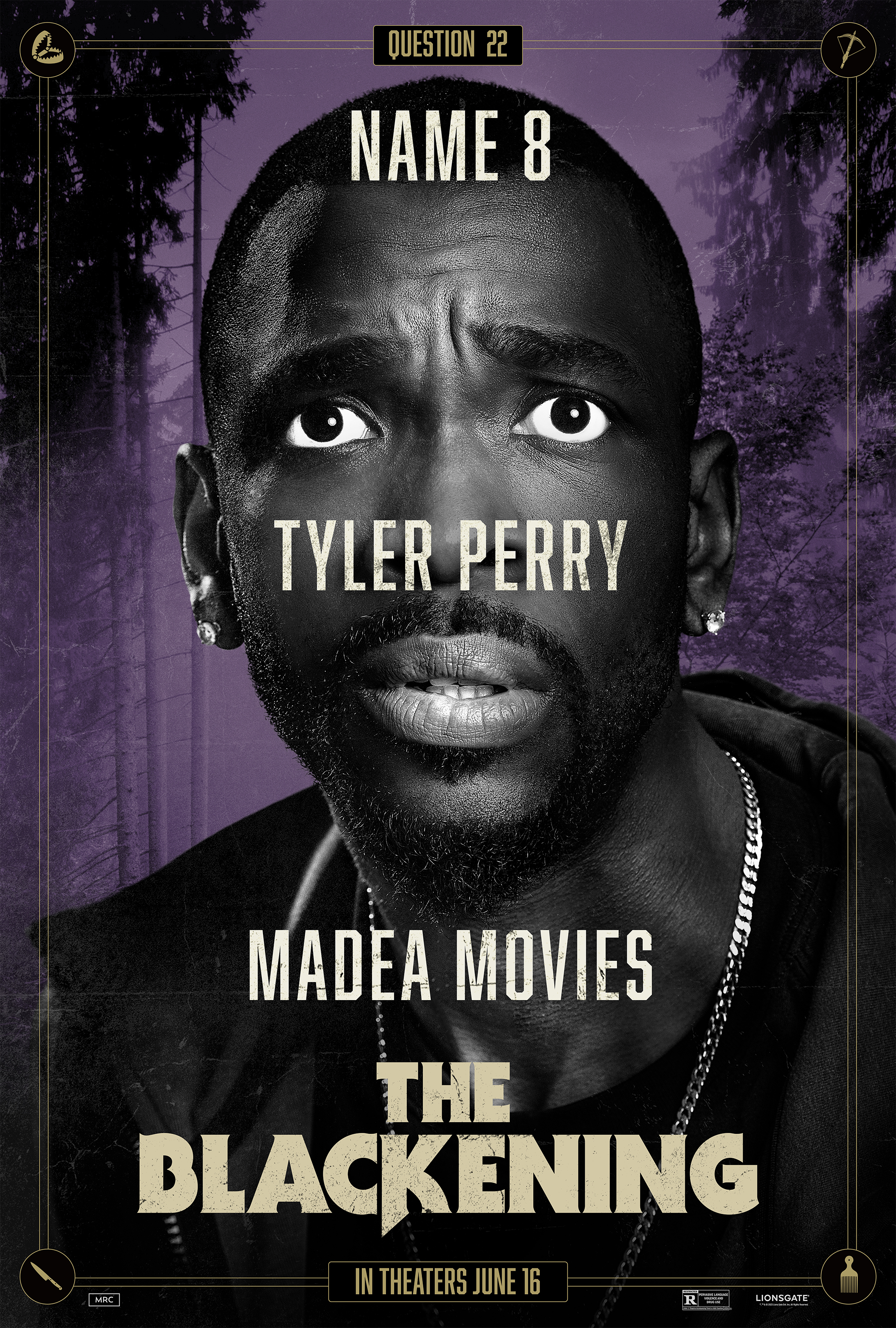 黑化游戏的海报-角色海报 美国