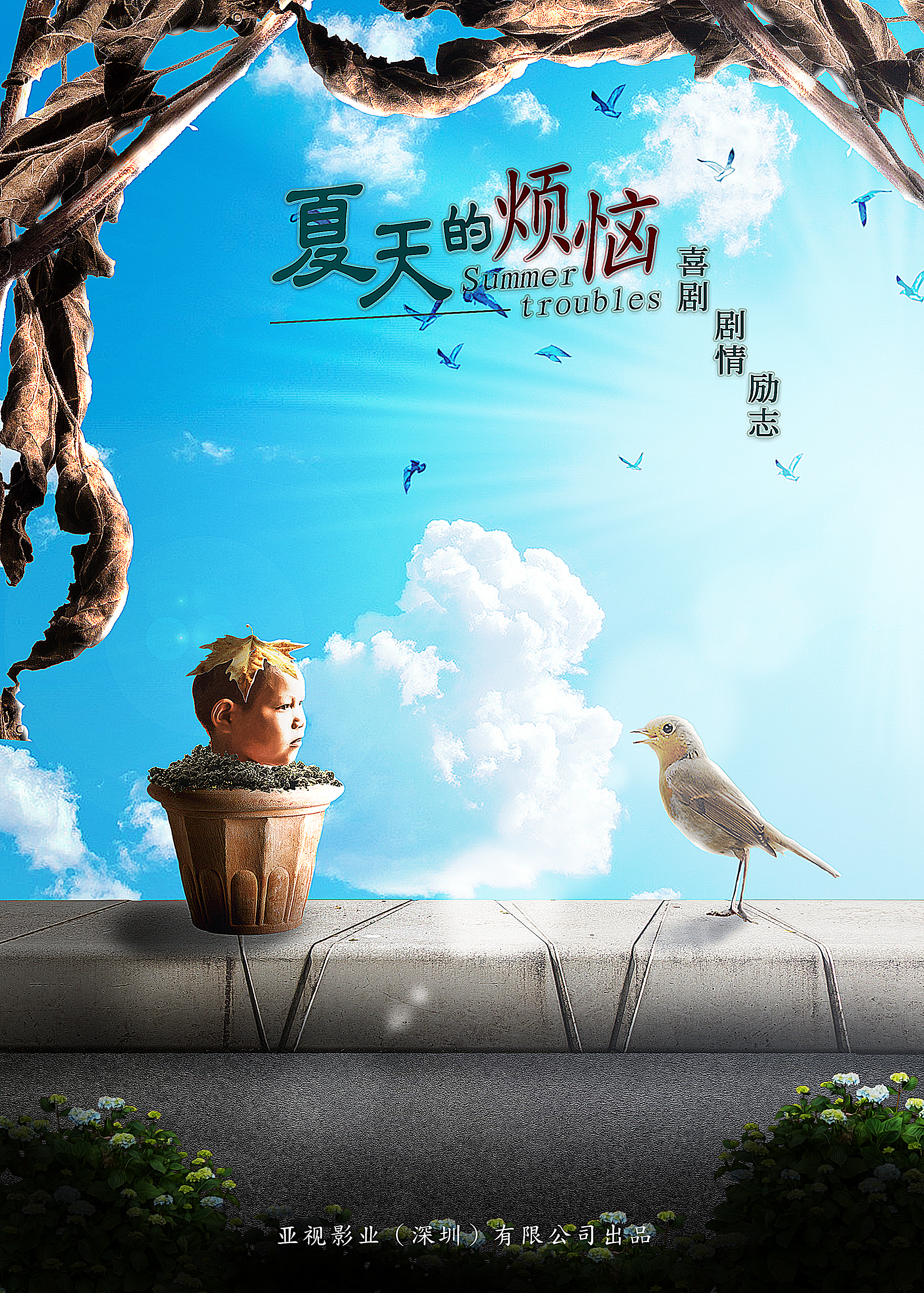 夏天的烦恼的海报-预告海报 中国大陆