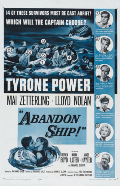 弃船的海报-正式海报