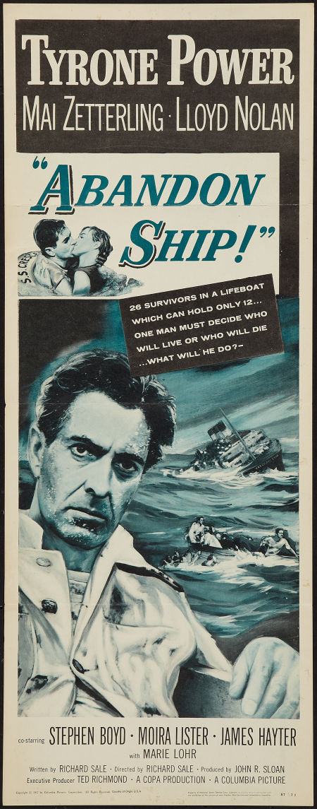 弃船的海报-预告海报