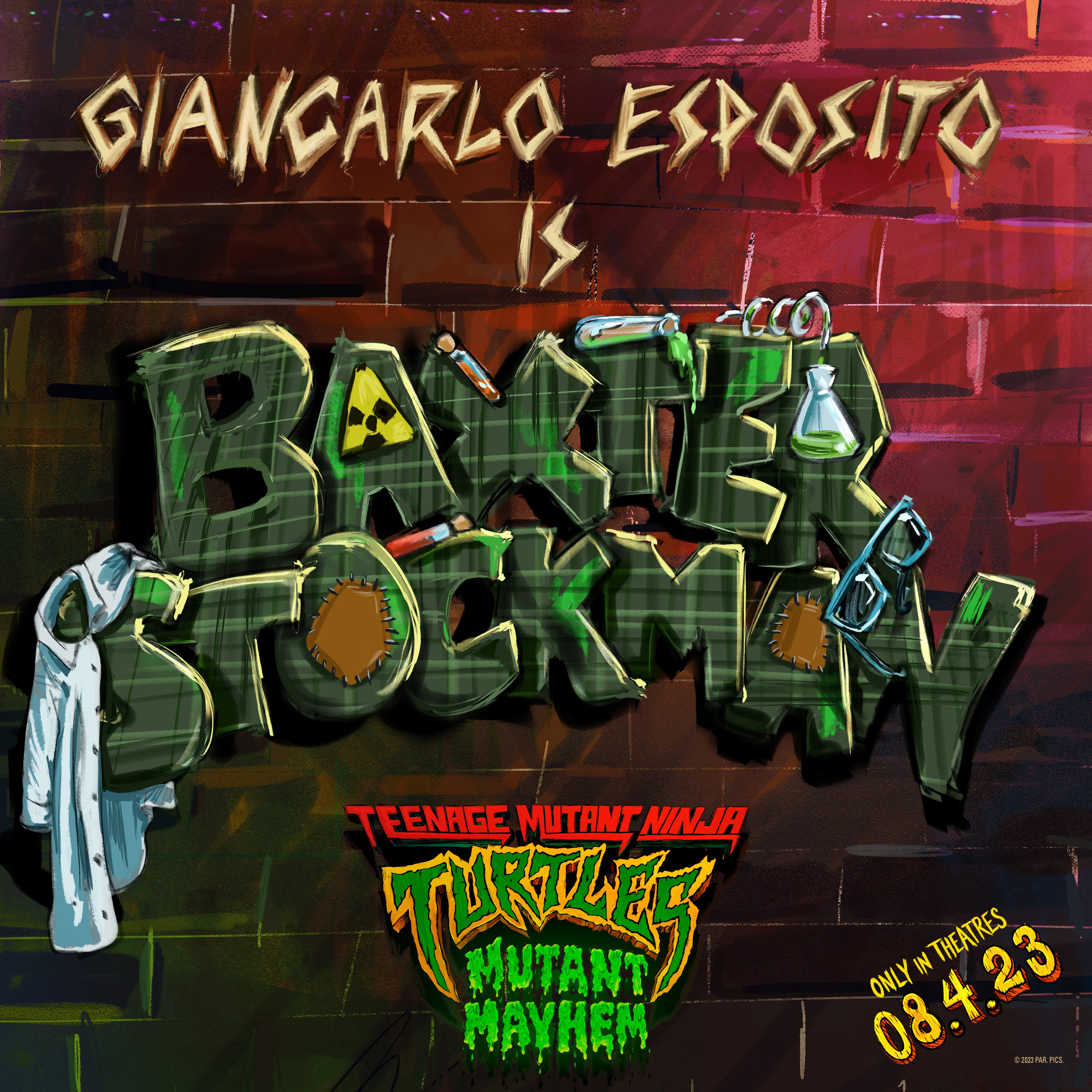 忍者神龟：变种大乱斗的海报-角色海报 美国