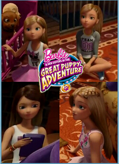 芭比姐妹之狗狗大冒险的海报-其他海报