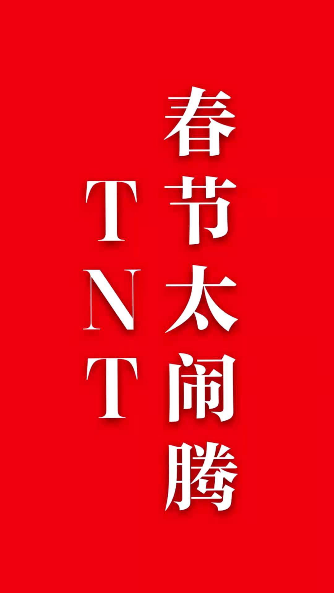 TNT春节太闹腾的海报-正式海报