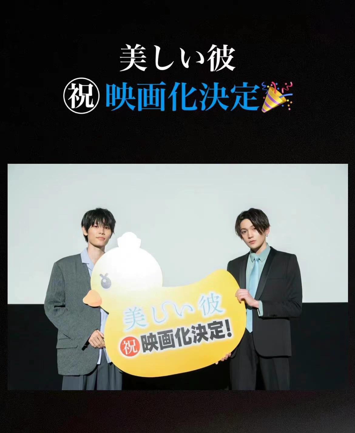 美丽的他电影版的海报-正式海报