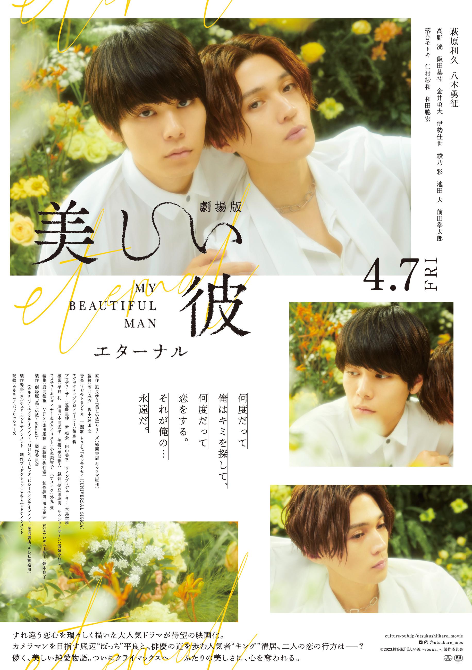 美丽的他电影版的海报-正式海报