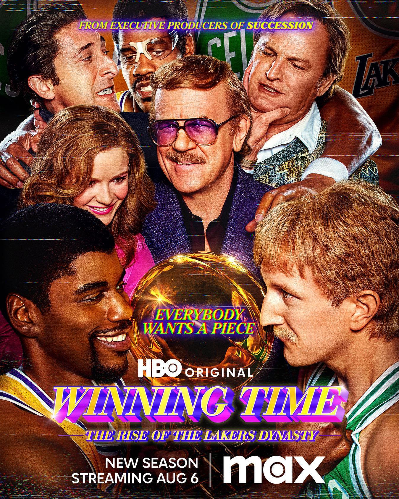 胜利时刻：湖人王朝崛起 第二季的海报-正式海报