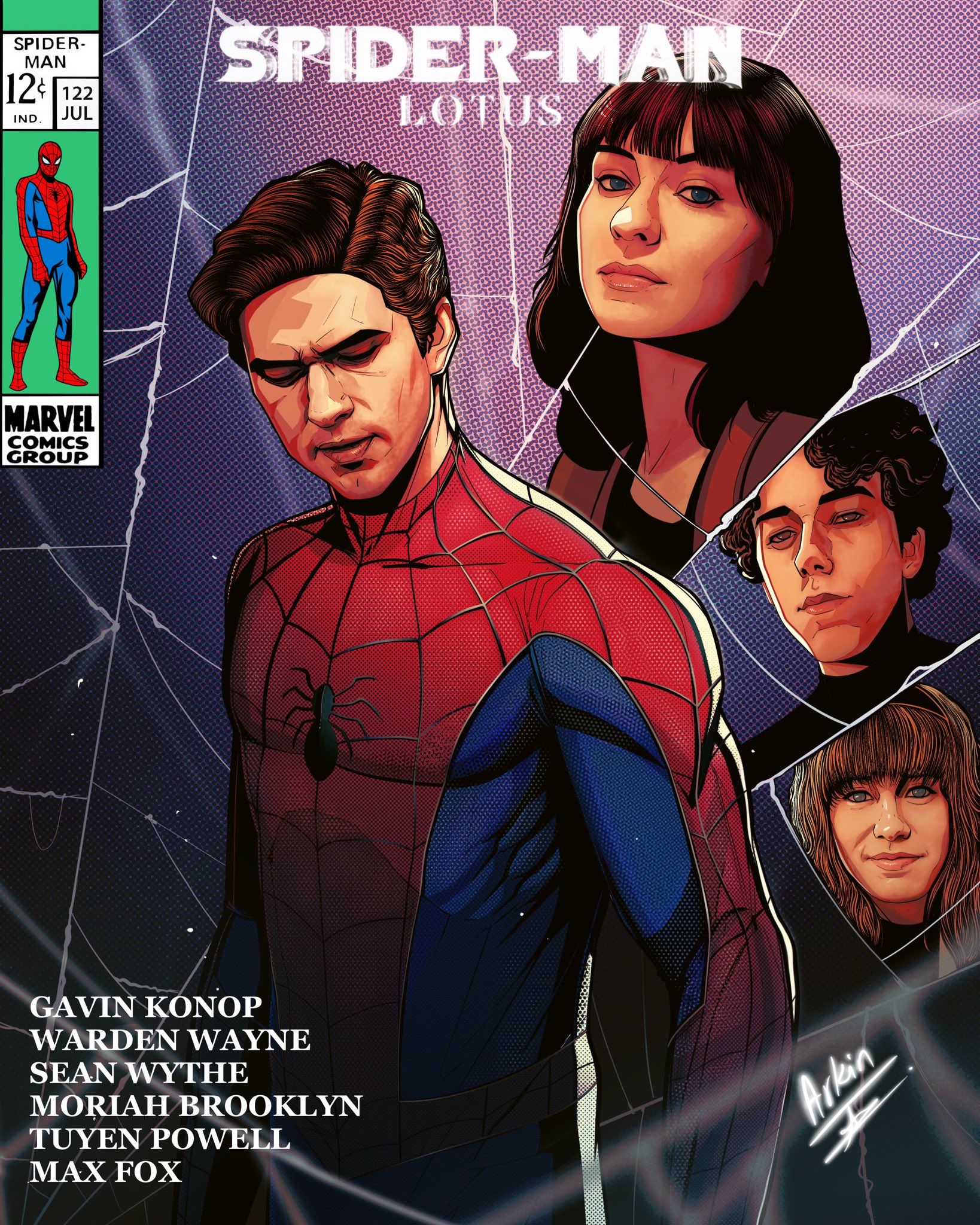 蜘蛛侠：逝去之莲的海报-其他海报