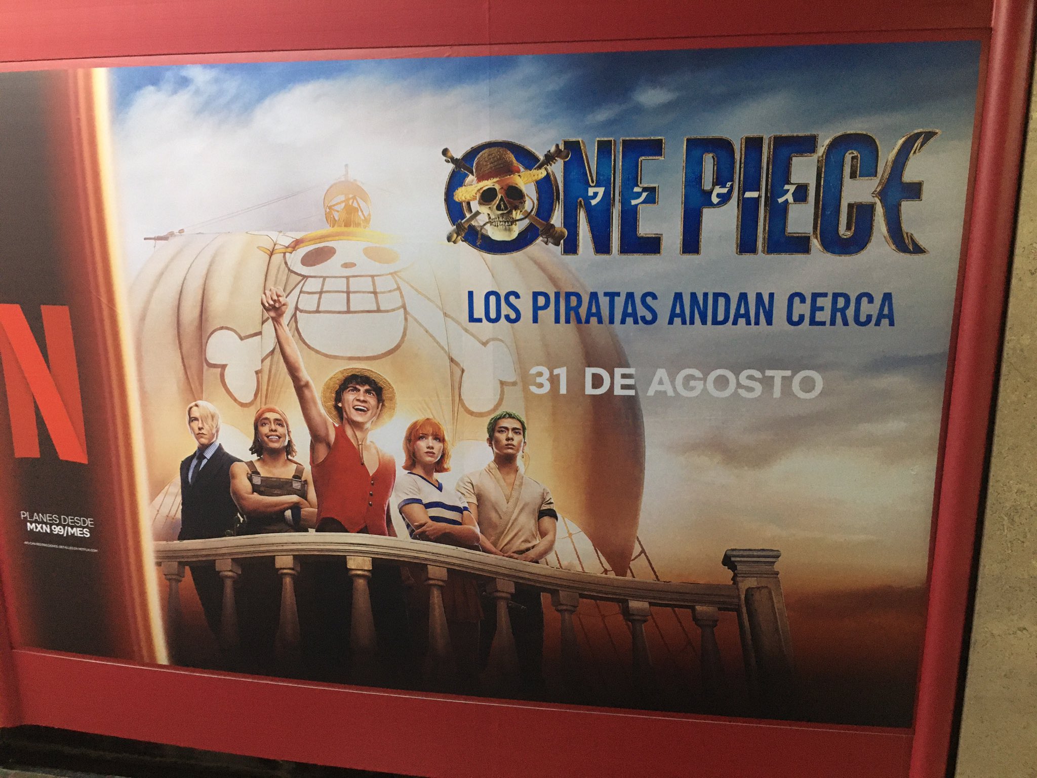 海贼王 真人版的海报-正式海报 墨西哥
