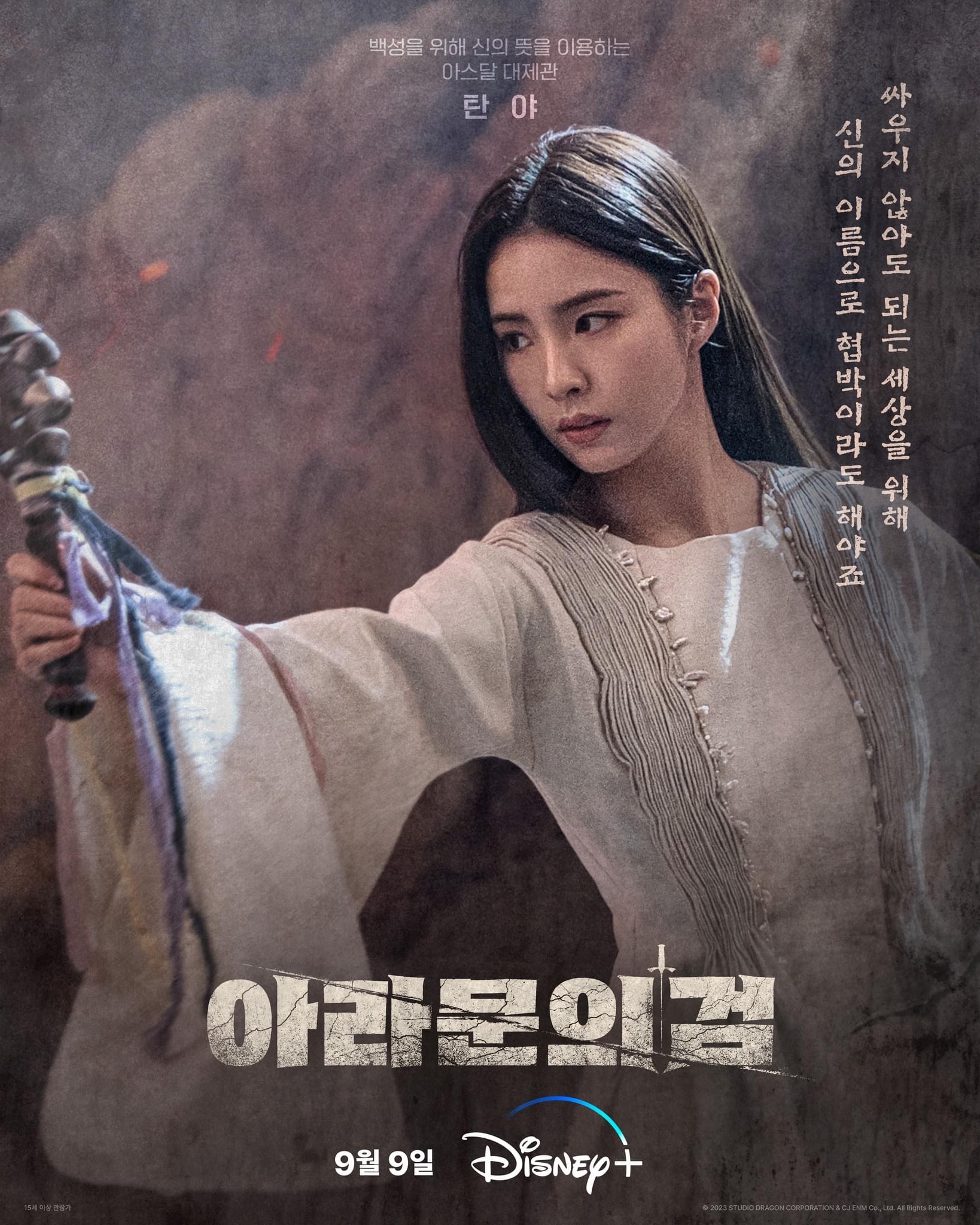 阿拉蒙之剑：阿斯达年代记的海报-角色海报 韩国