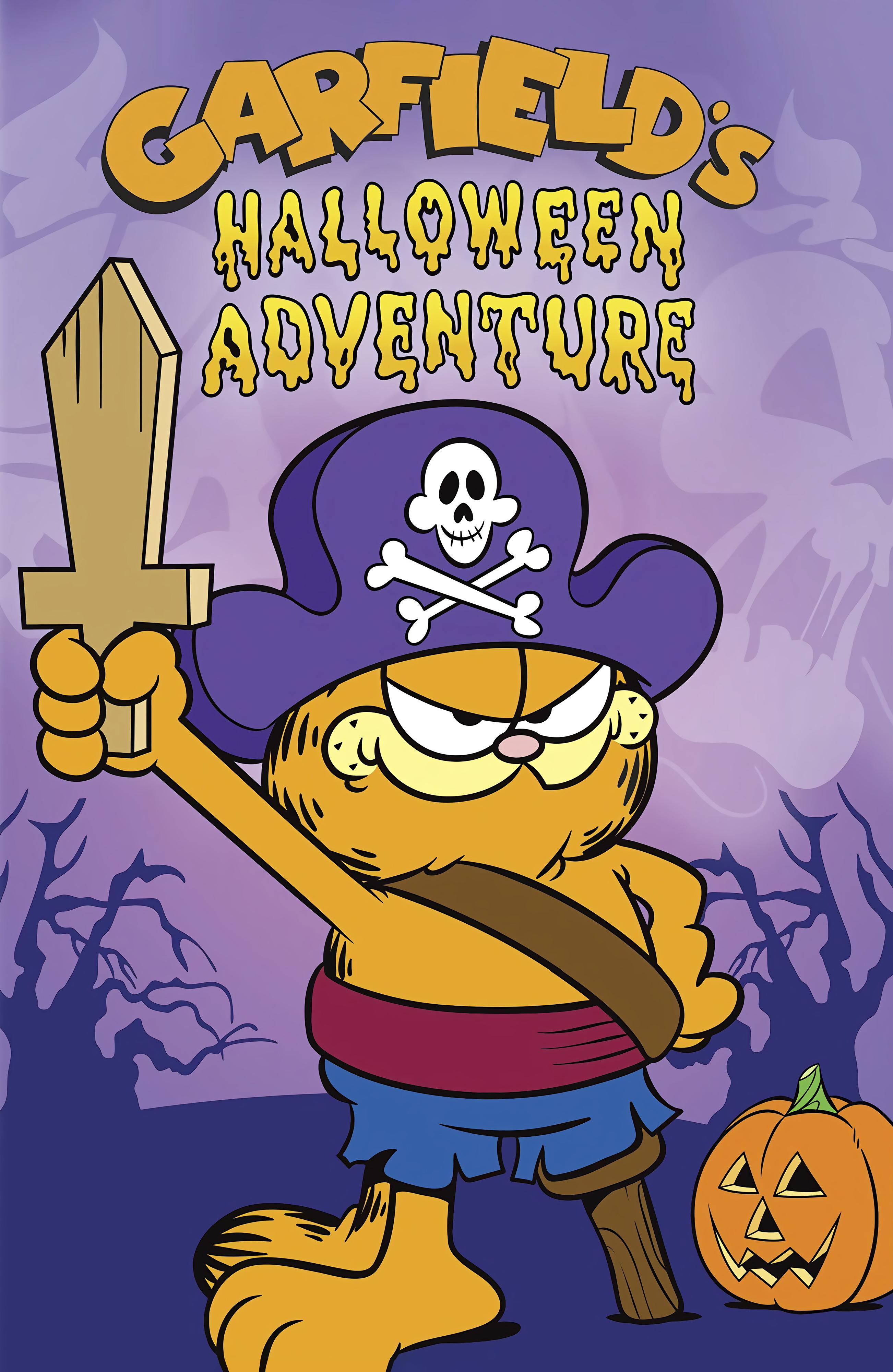 加菲猫的万圣节冒险的海报-正式海报 美国