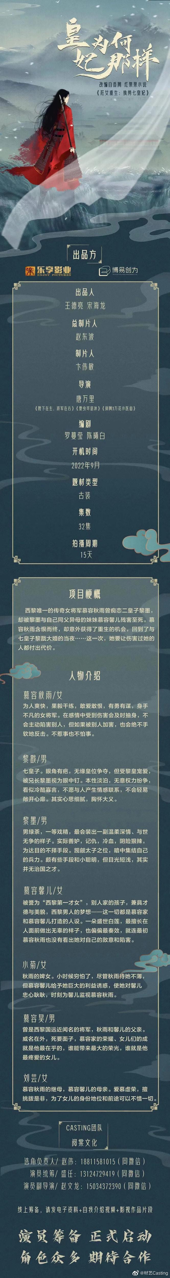 皇妃为何那样的海报-正式海报