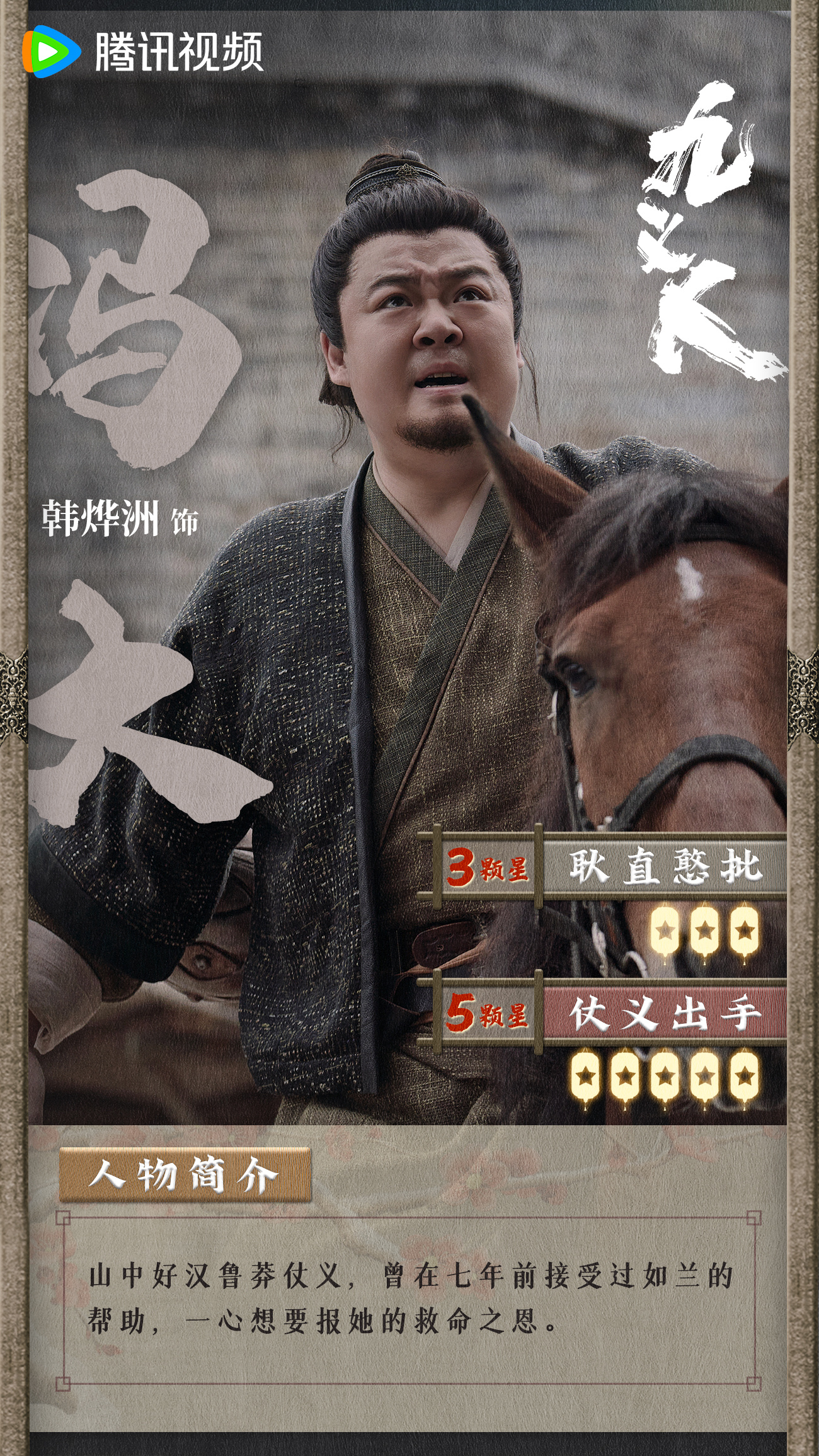 九义人的海报-角色海报