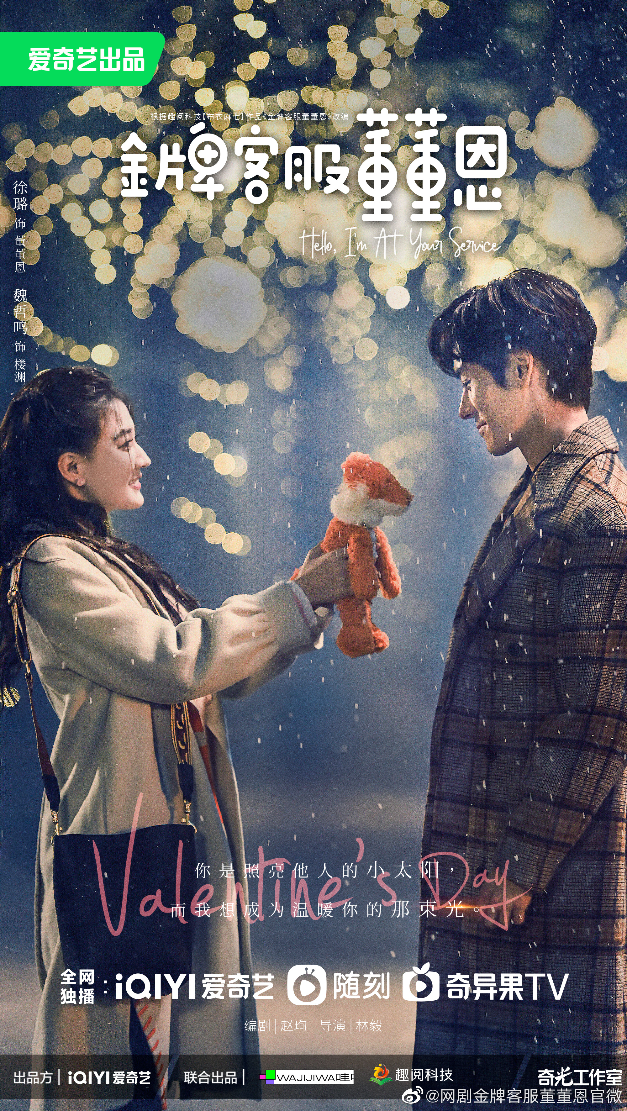 金牌客服董董恩的海报-预告海报