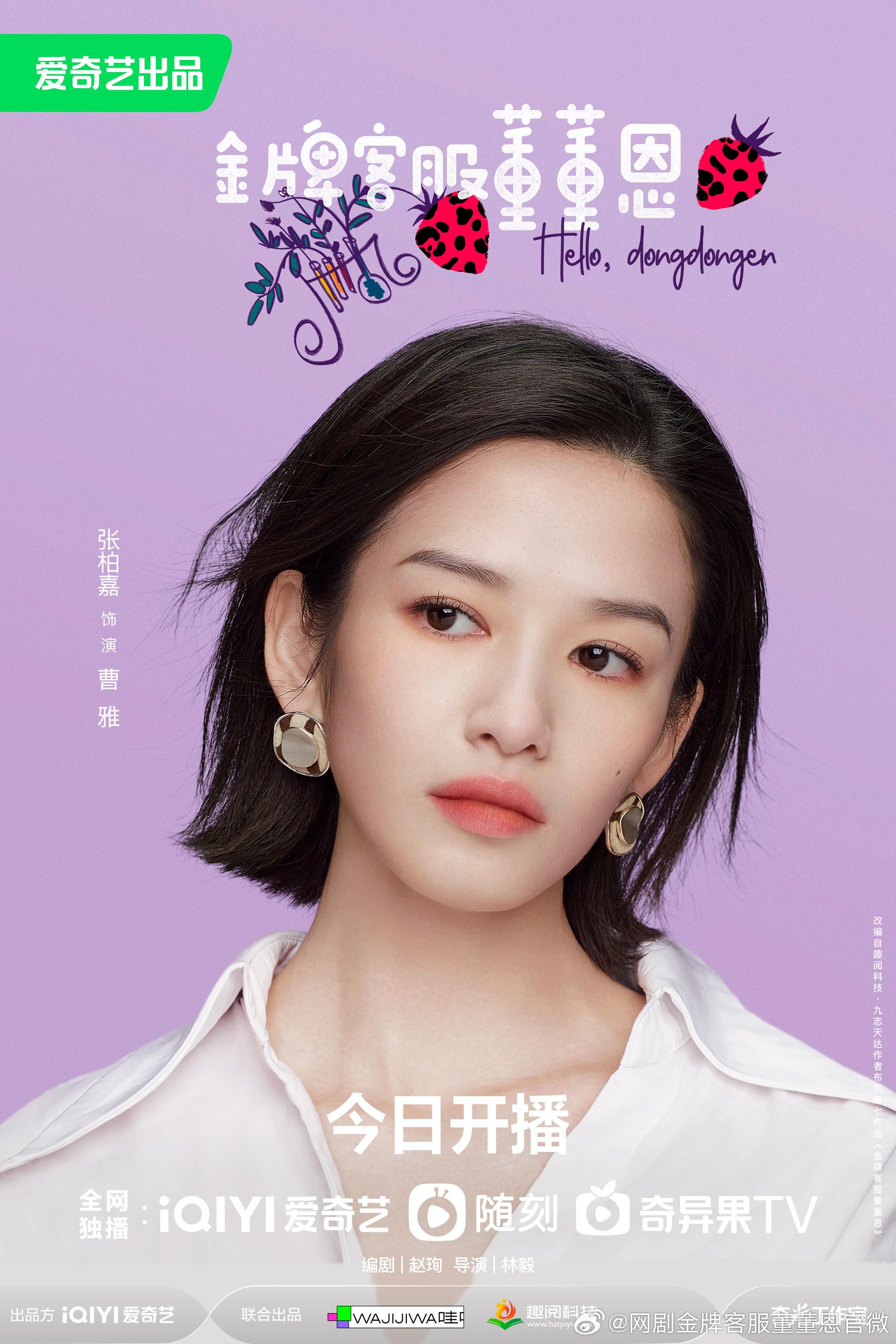 金牌客服董董恩的海报-角色海报