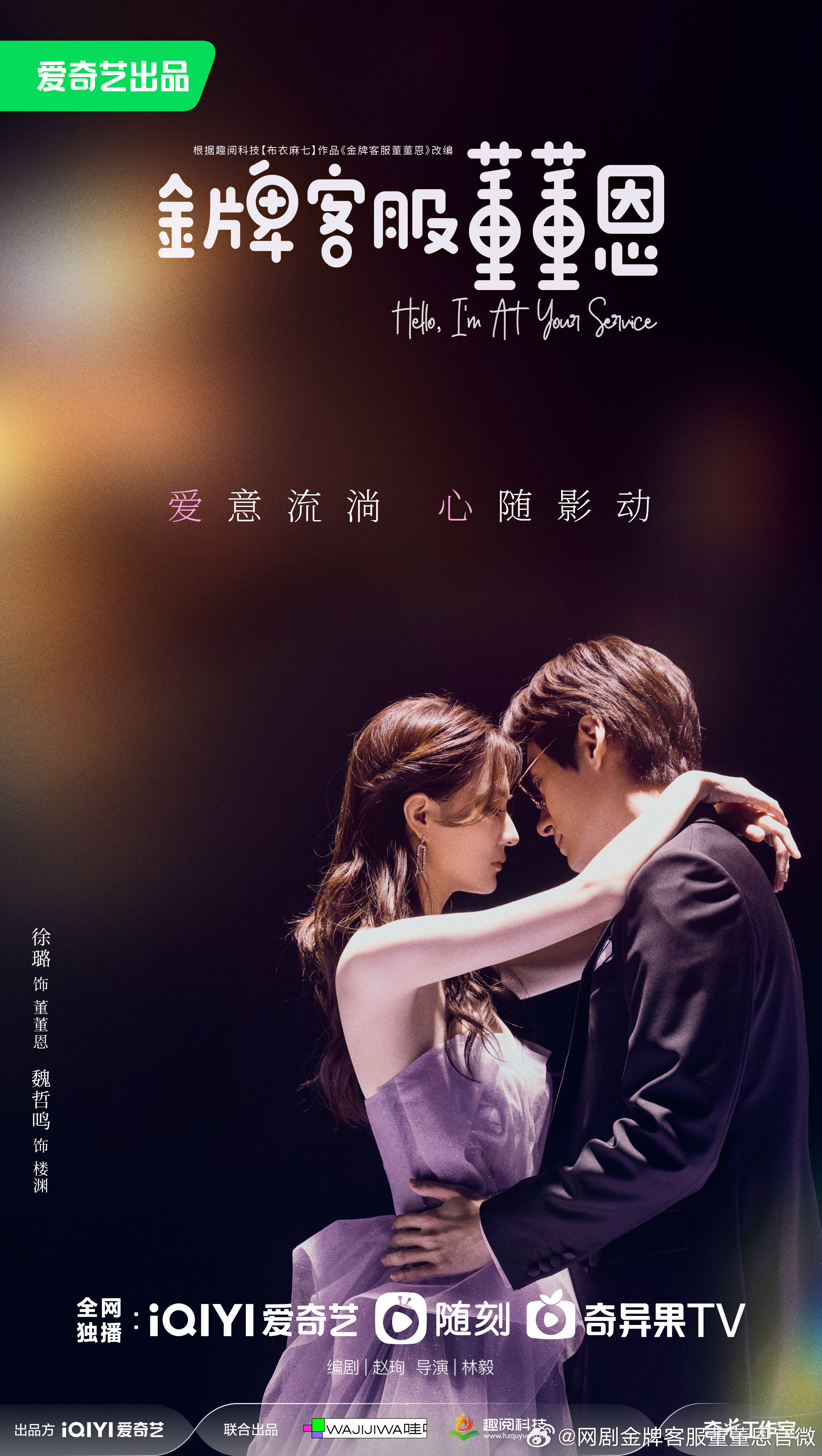 金牌客服董董恩的海报-预告海报