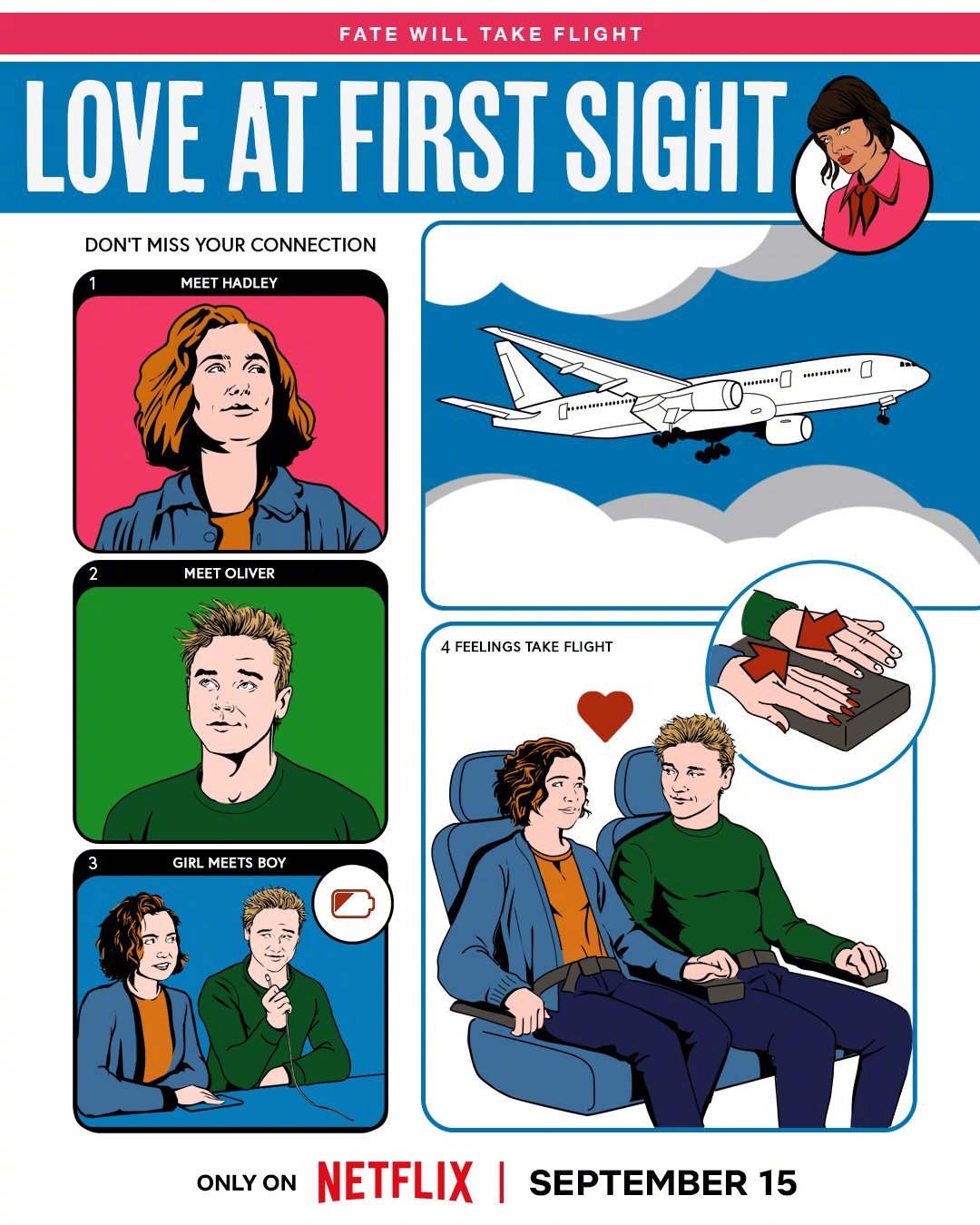 初见倾心的海报-正式海报 美国