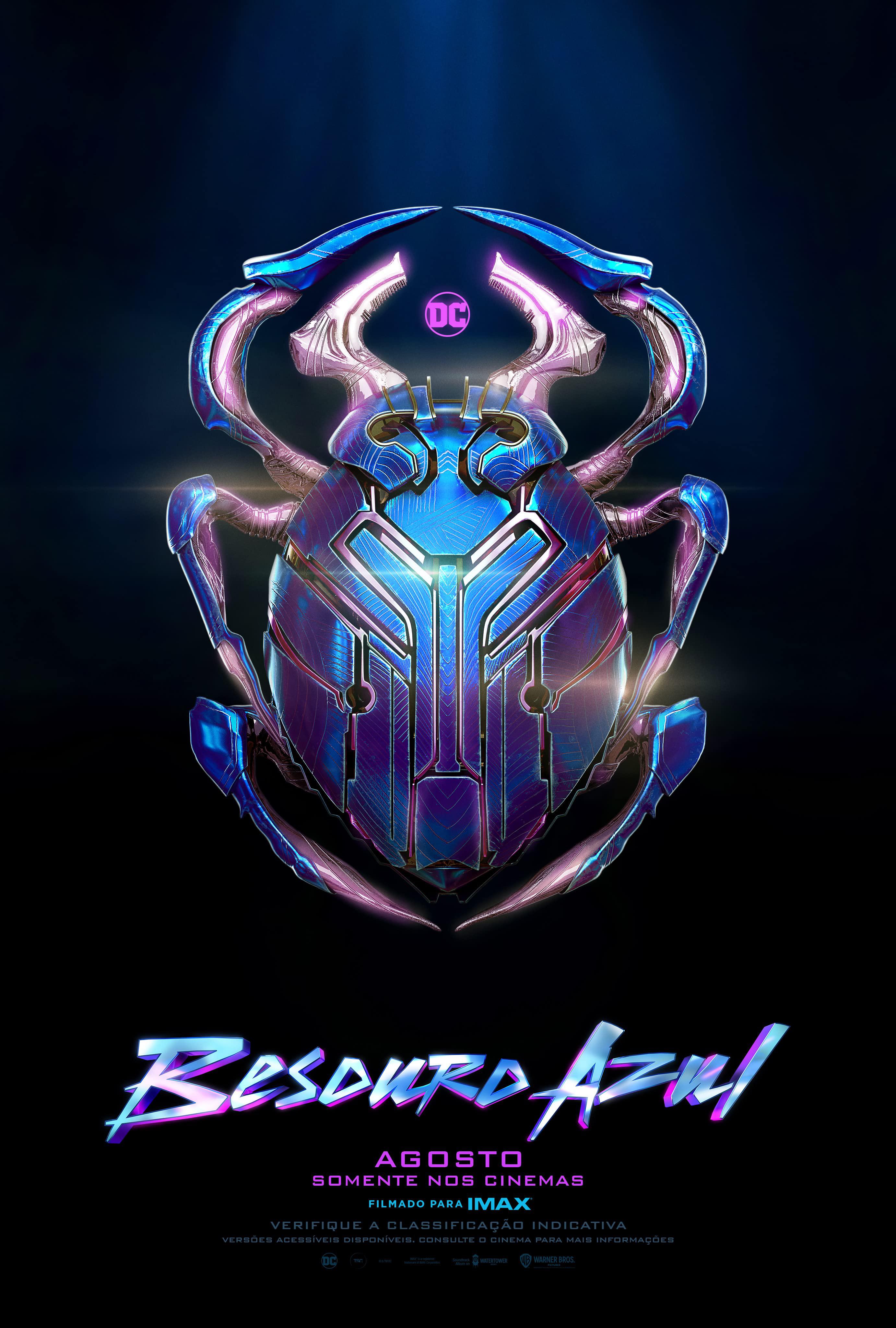 蓝甲虫的海报-正式海报