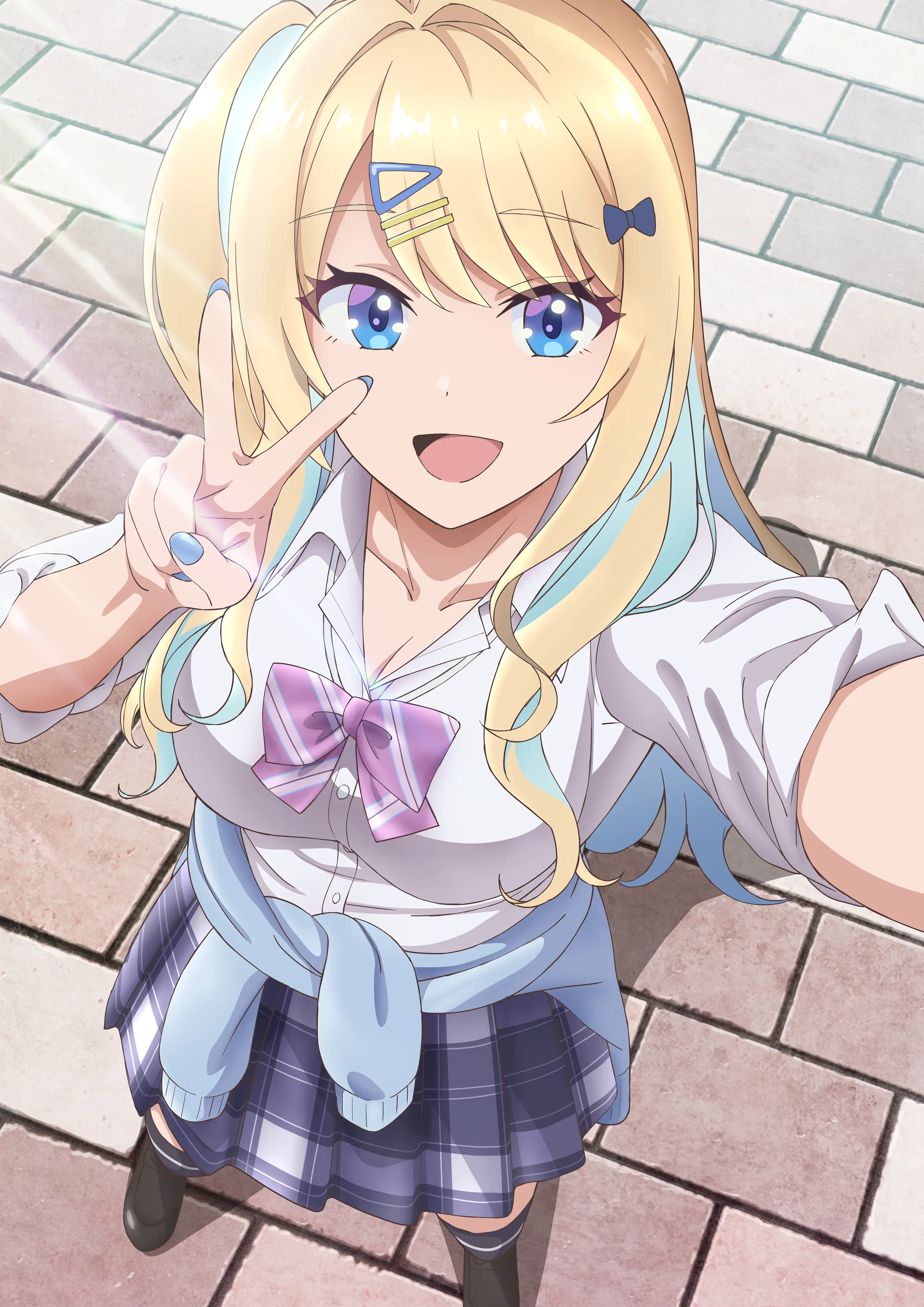 经验丰富的你和经验为零的我交往的故事的海报-正式海报