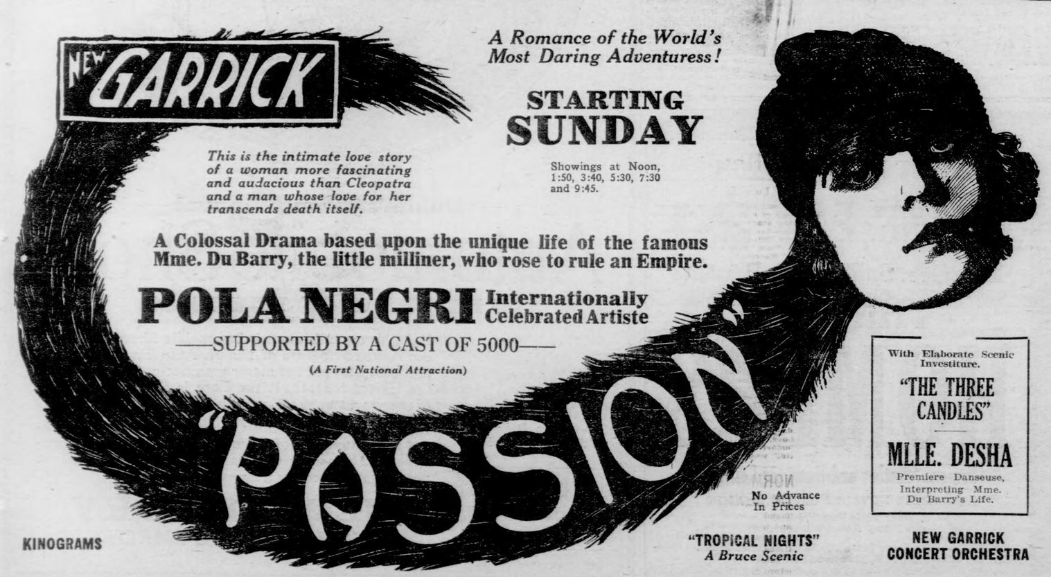 杜巴里夫人的海报-预告海报