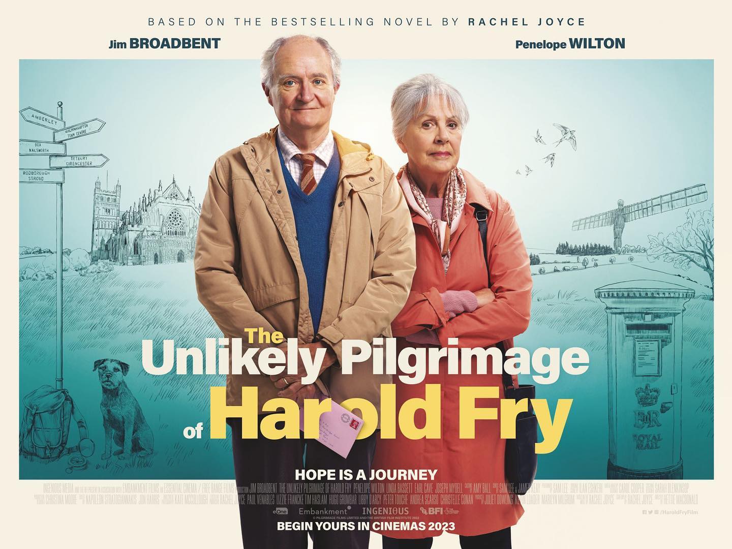 一个人的朝圣的海报-正式海报 英国