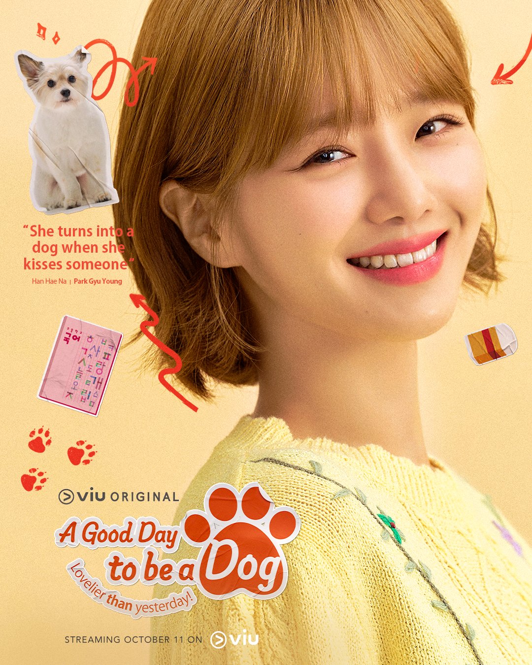 今天也很可爱的狗的海报-角色海报 菲律宾