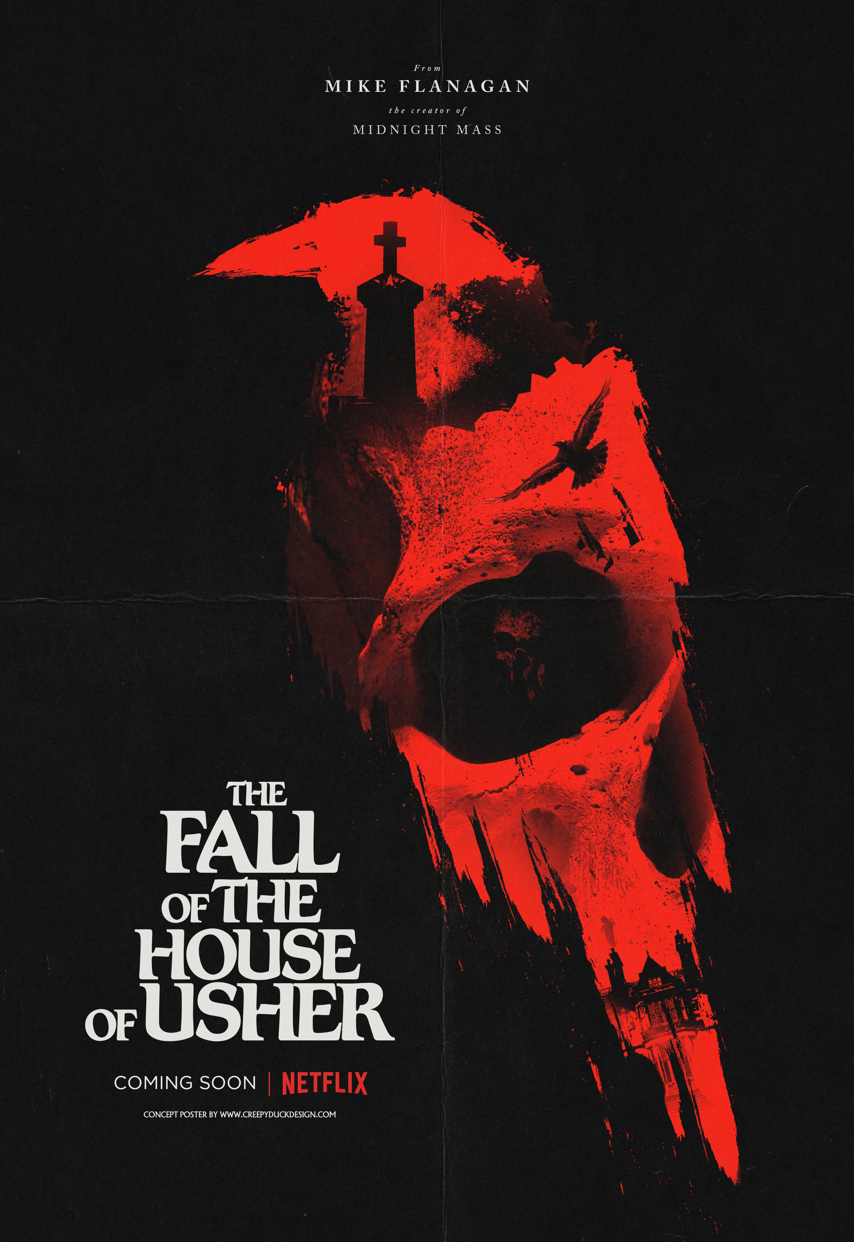 厄舍府的崩塌的海报-预告海报 美国