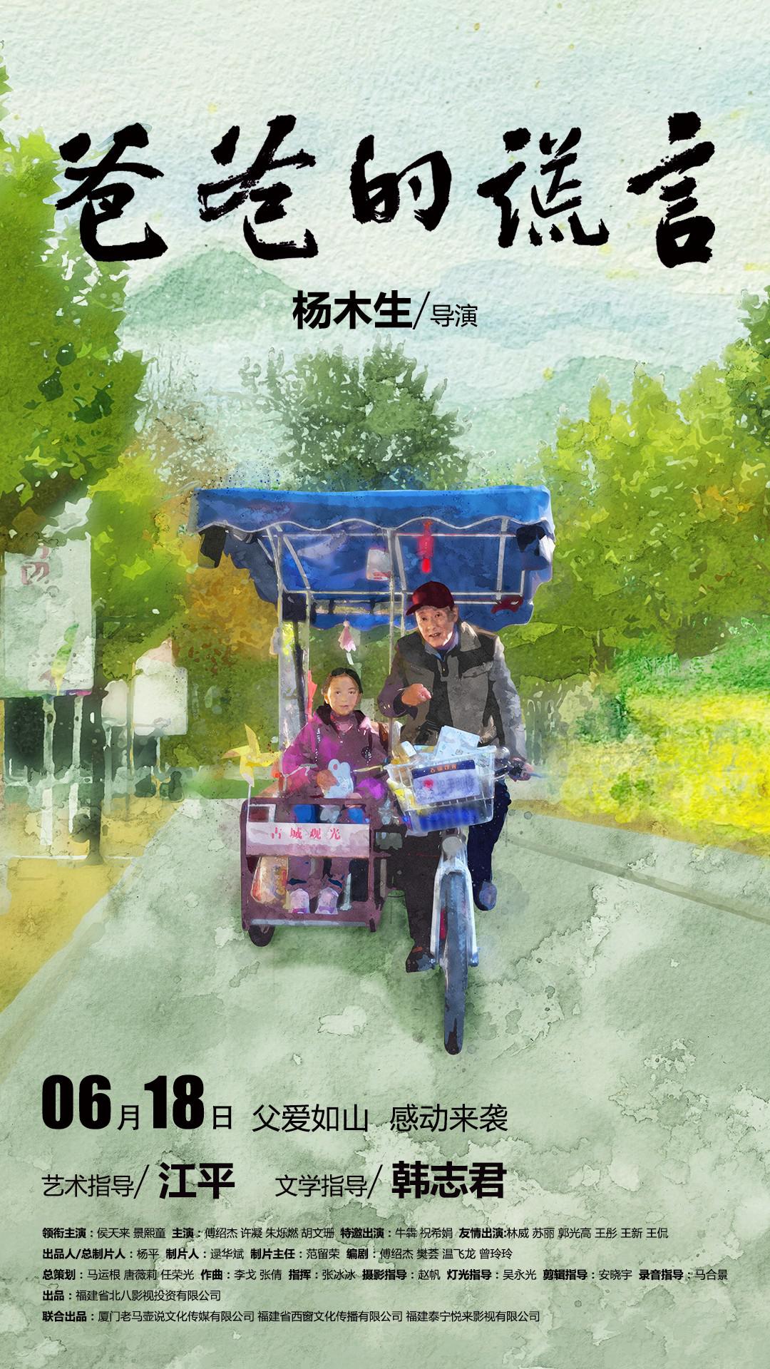 爸爸的谎言的海报-正式海报