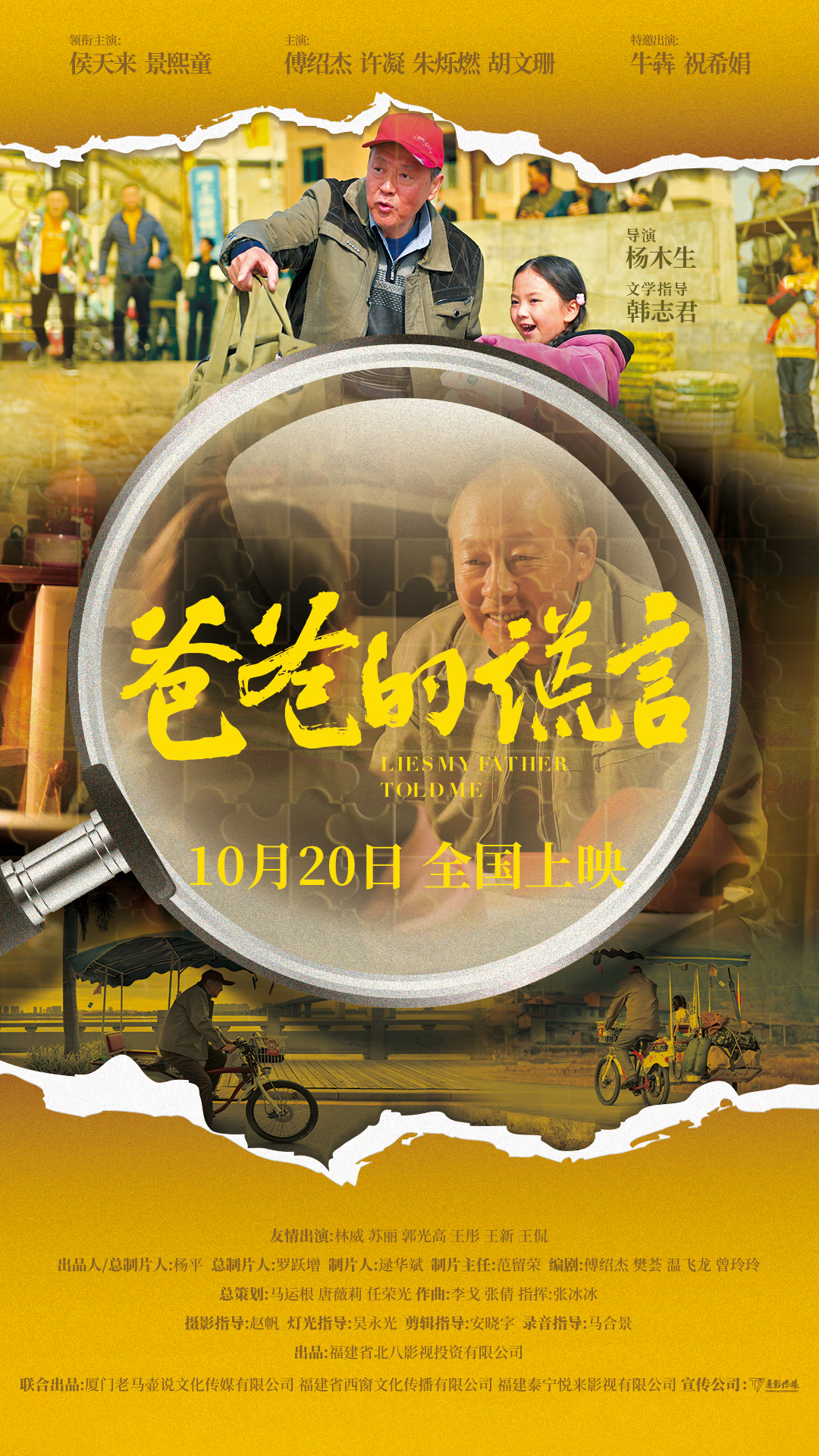 爸爸的谎言的海报-正式海报