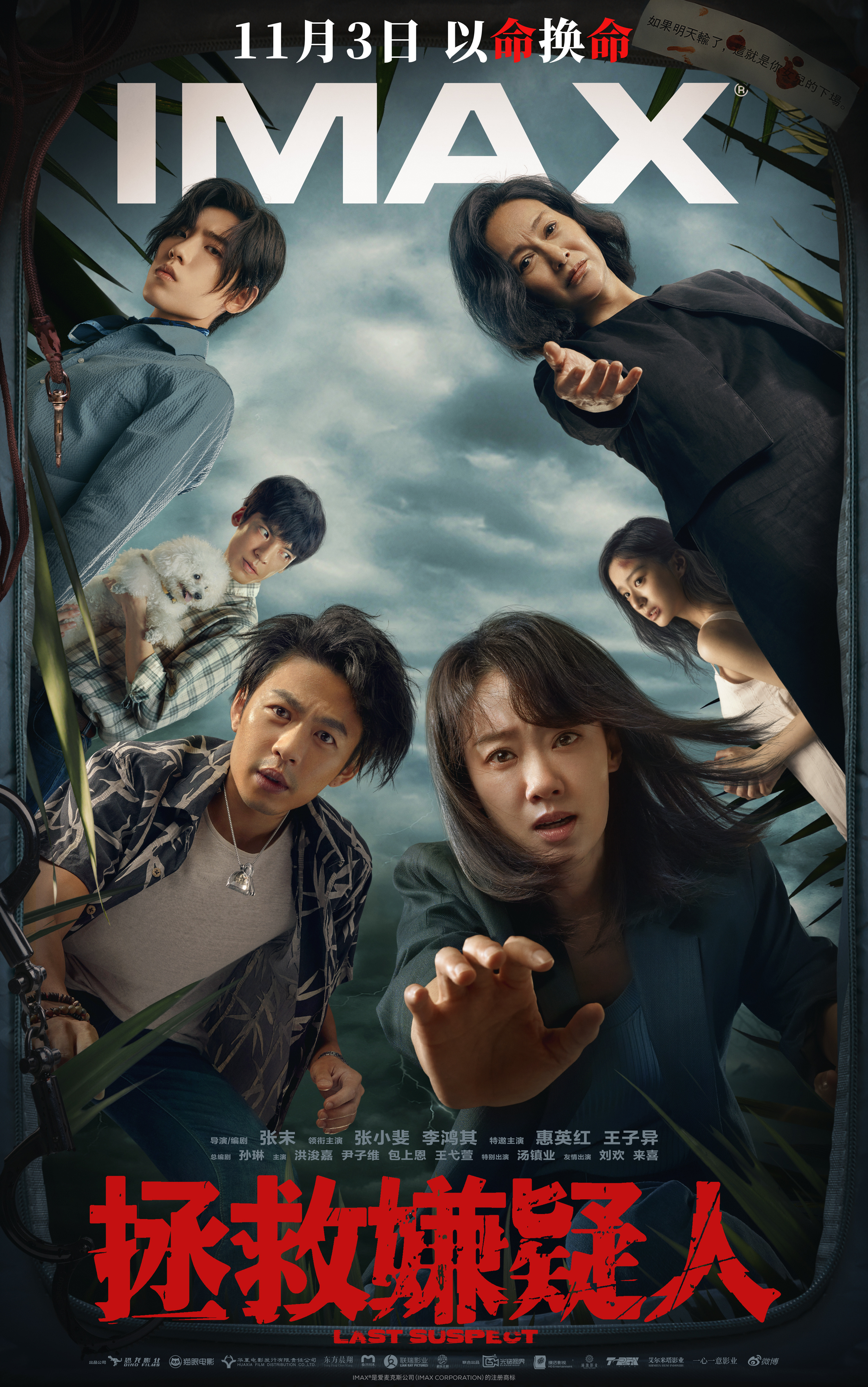 拯救嫌疑人的海报-正式海报 中国大陆