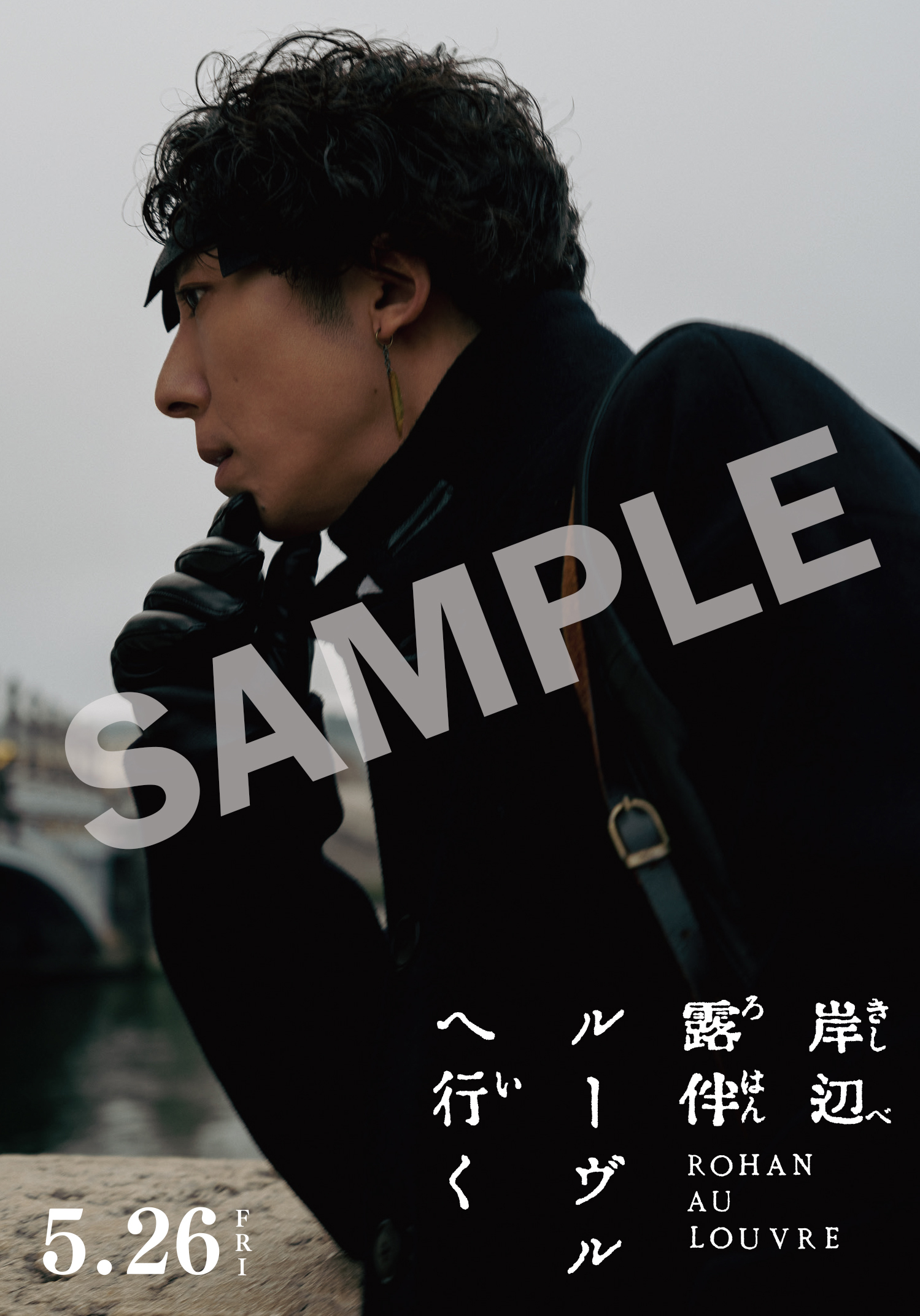 岸边露伴 卢浮宫之行的海报-其他海报